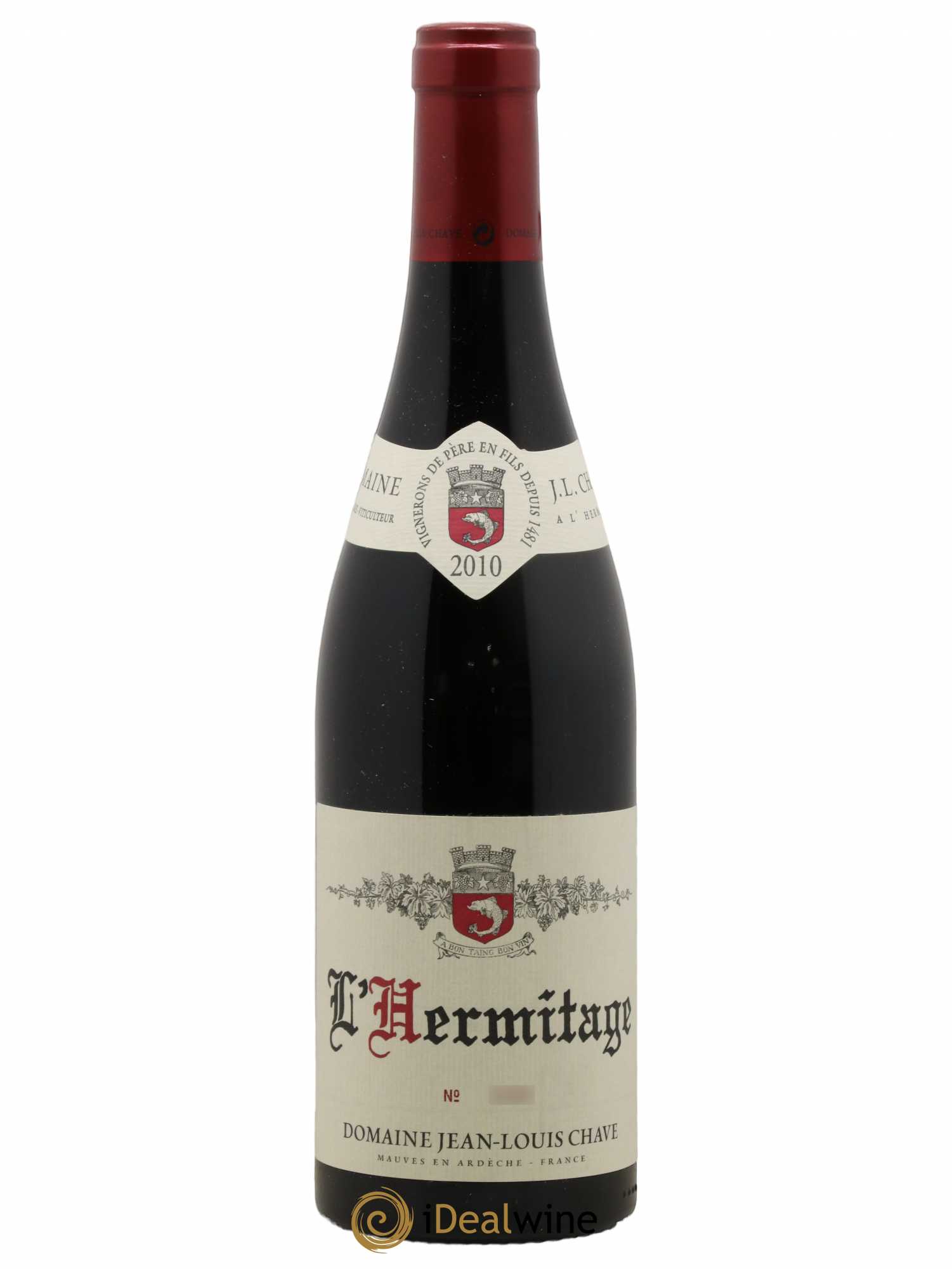 Hermitage Jean-Louis Chave 2010 - Lot de 1 bouteille - 0