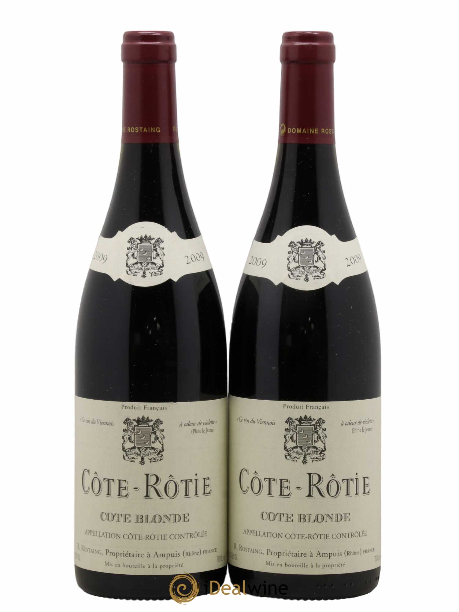 Côte-Rôtie Côte Blonde René Rostaing 2009 - Posten von 2 Flaschen - 0