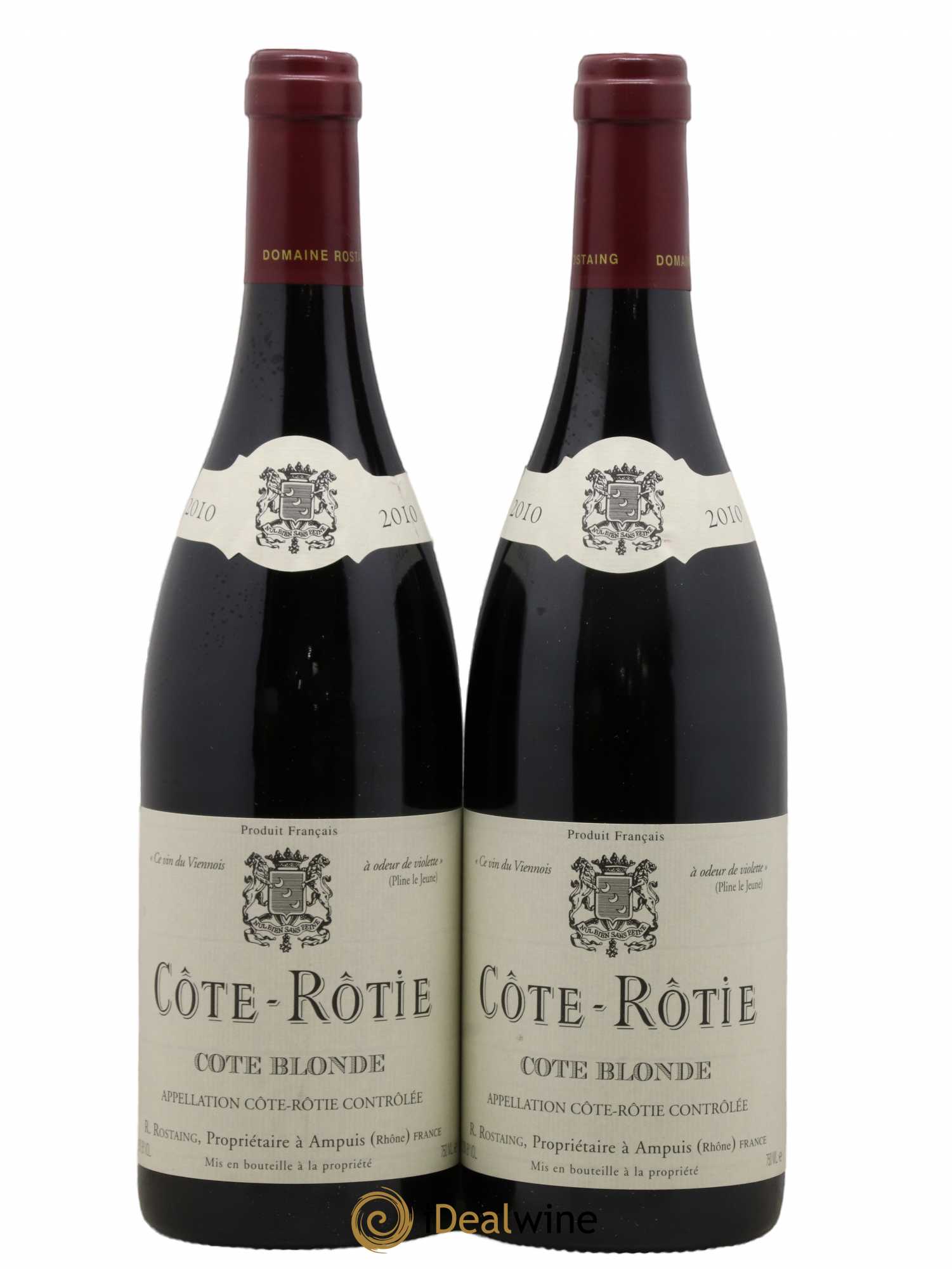 Côte-Rôtie Côte Blonde René Rostaing 2010 - Posten von 2 Flaschen - 0