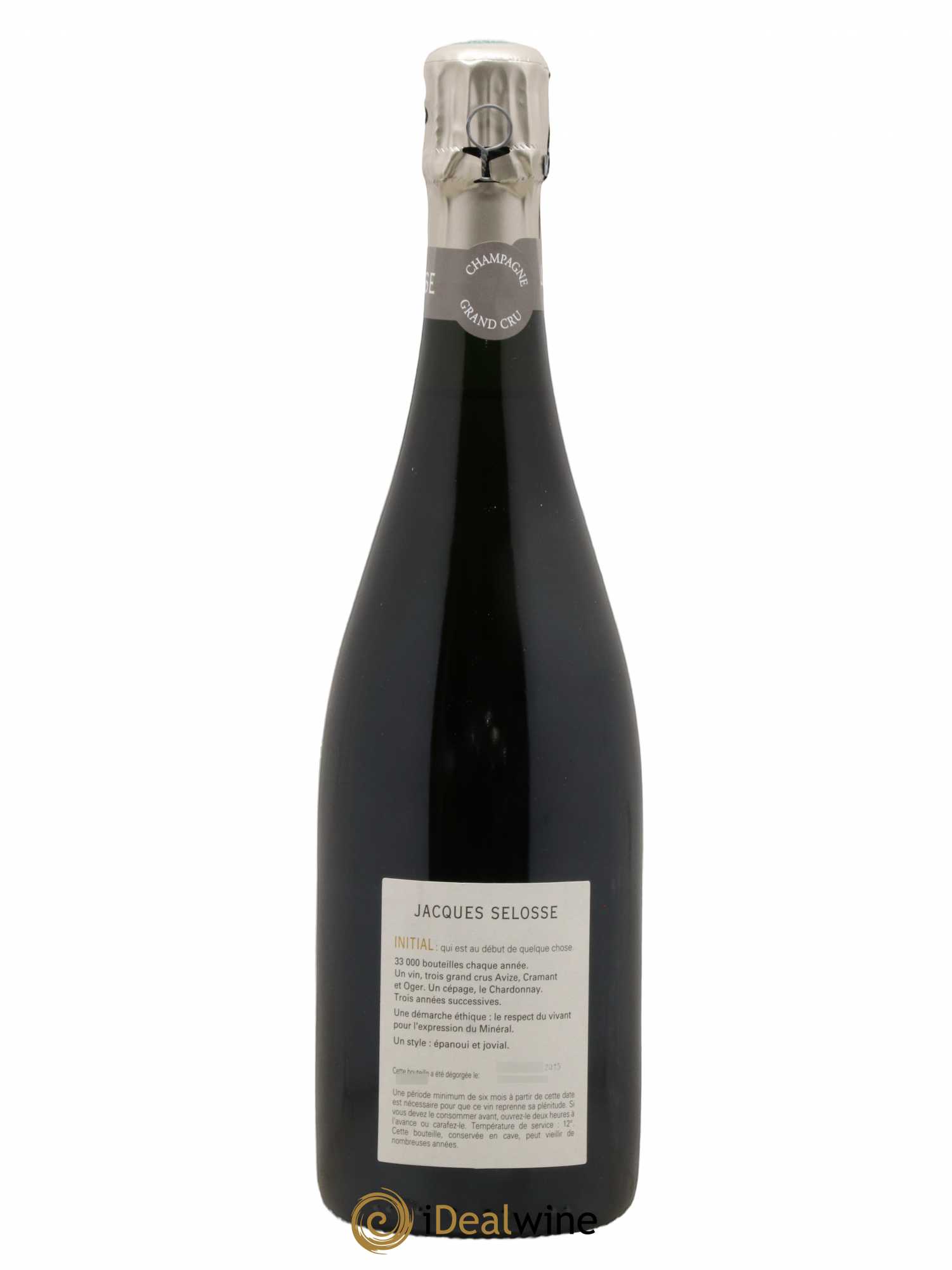 Initial Brut Jacques Selosse - Lot de 1 bouteille - 1