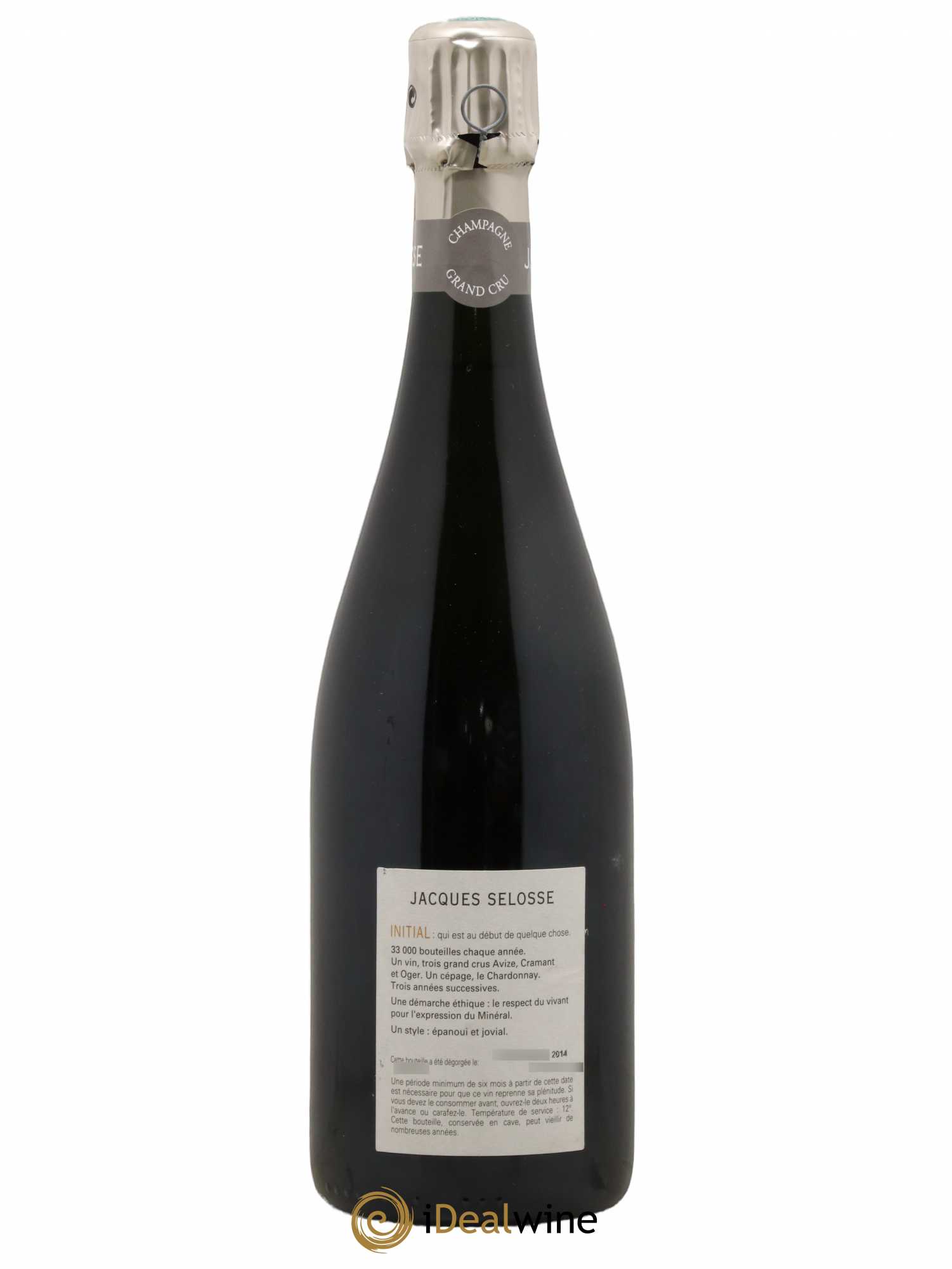 Initial Brut Jacques Selosse - Lot de 1 bouteille - 1