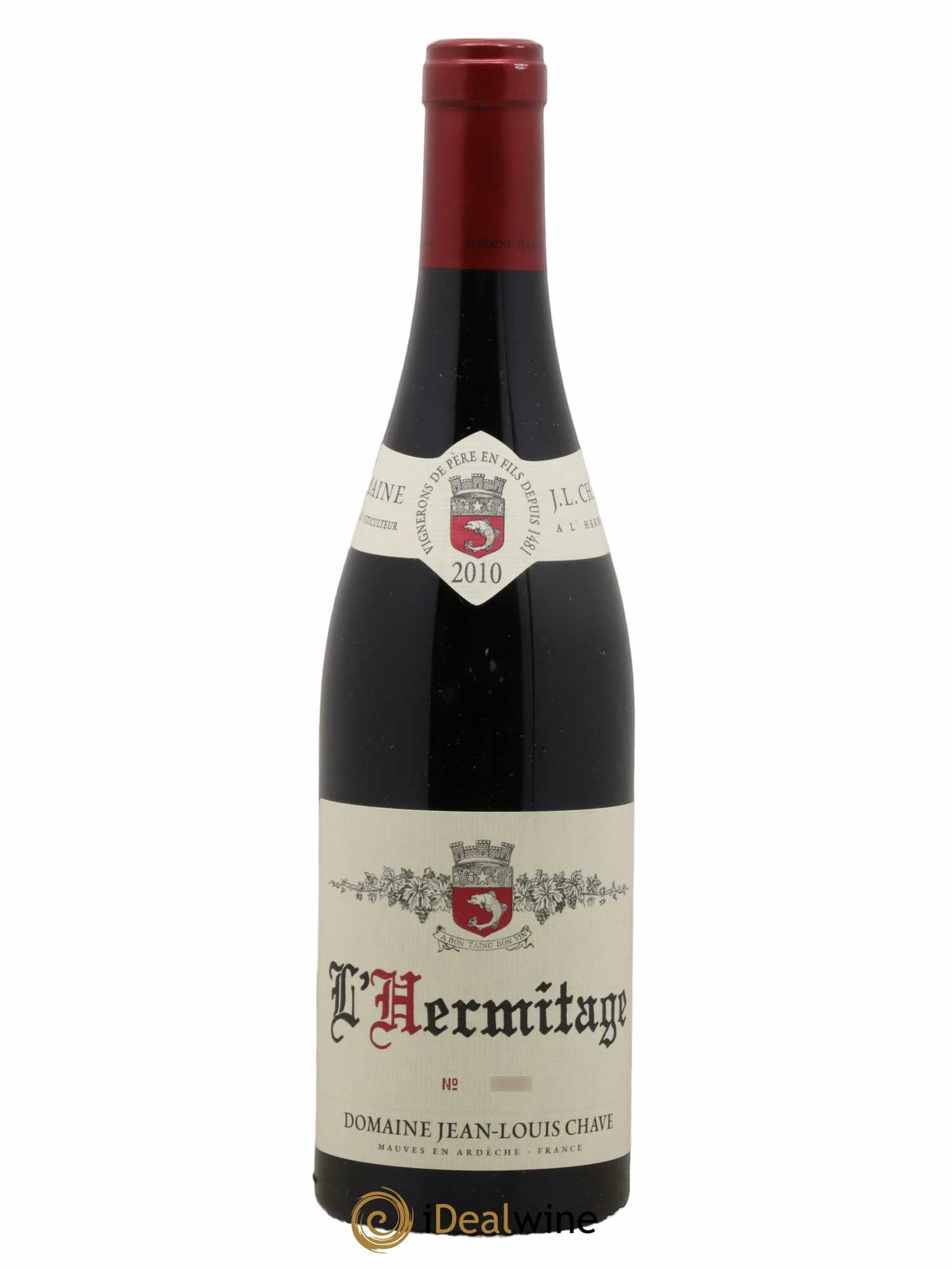 Hermitage Jean-Louis Chave 2010 - Lot de 1 bouteille - 0