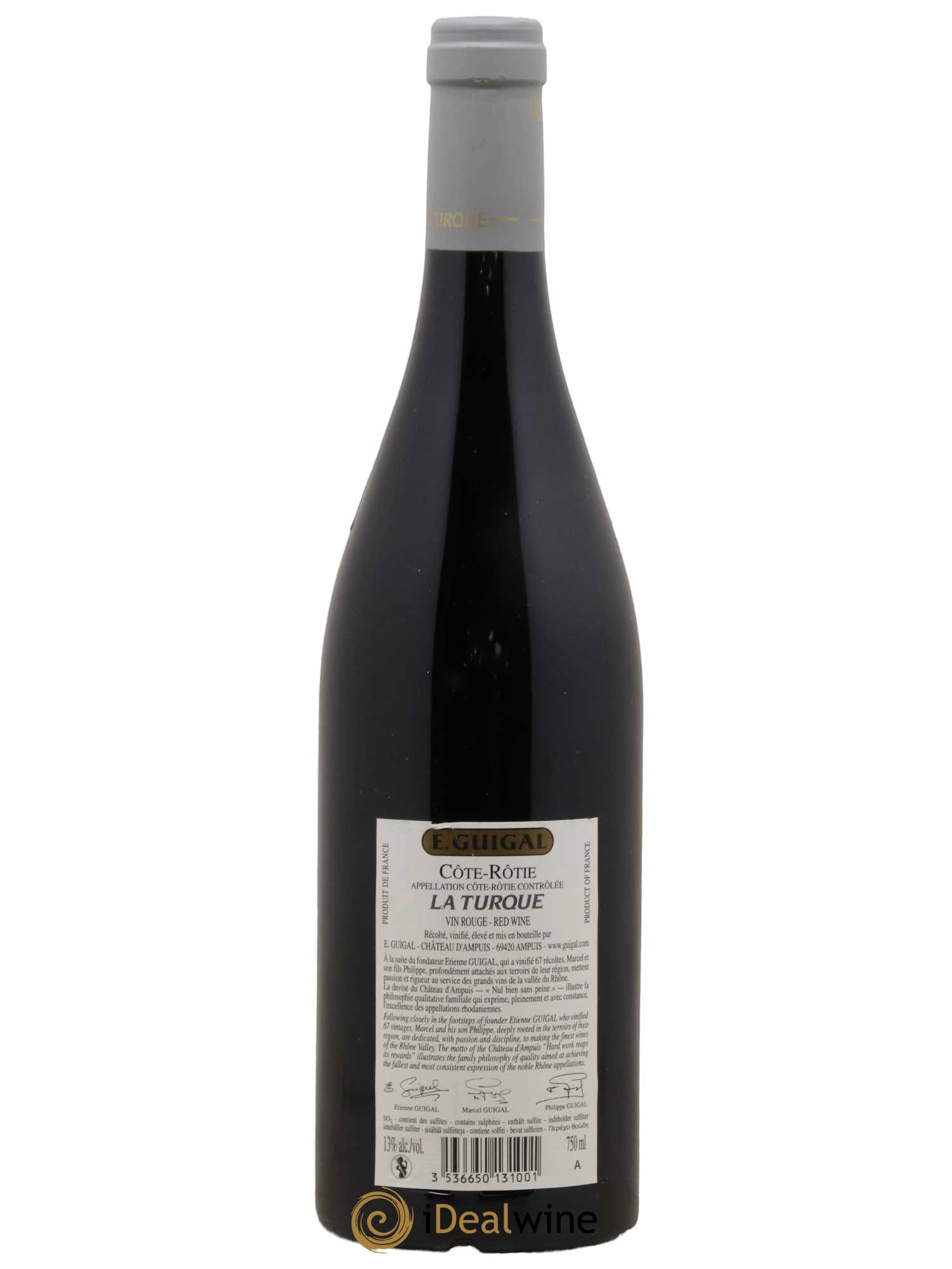 Côte-Rôtie La Turque Guigal 2009 - Lot de 1 bouteille - 1