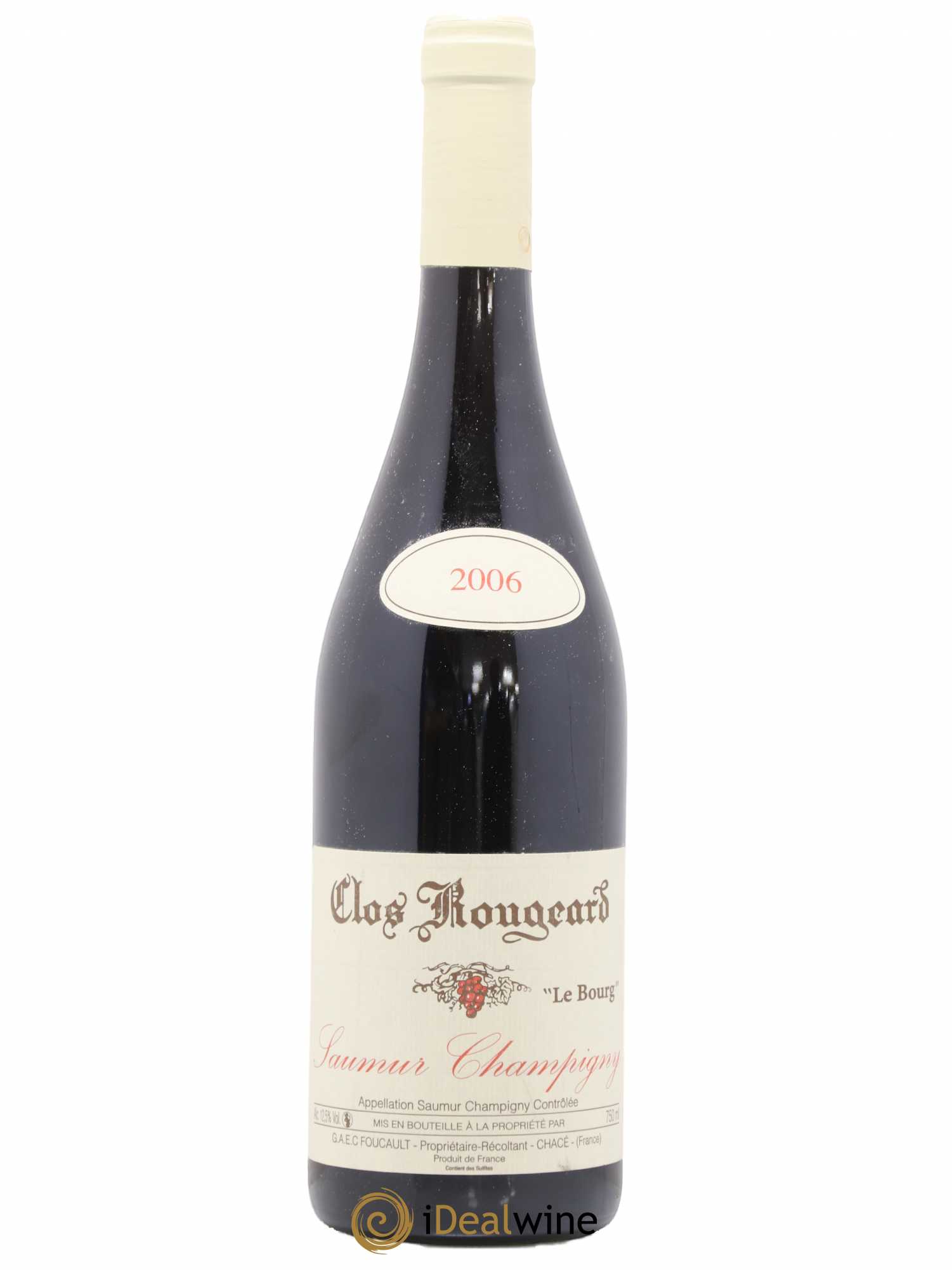 Saumur-Champigny Le Bourg Clos Rougeard 2006 - Lot de 1 bouteille - 0