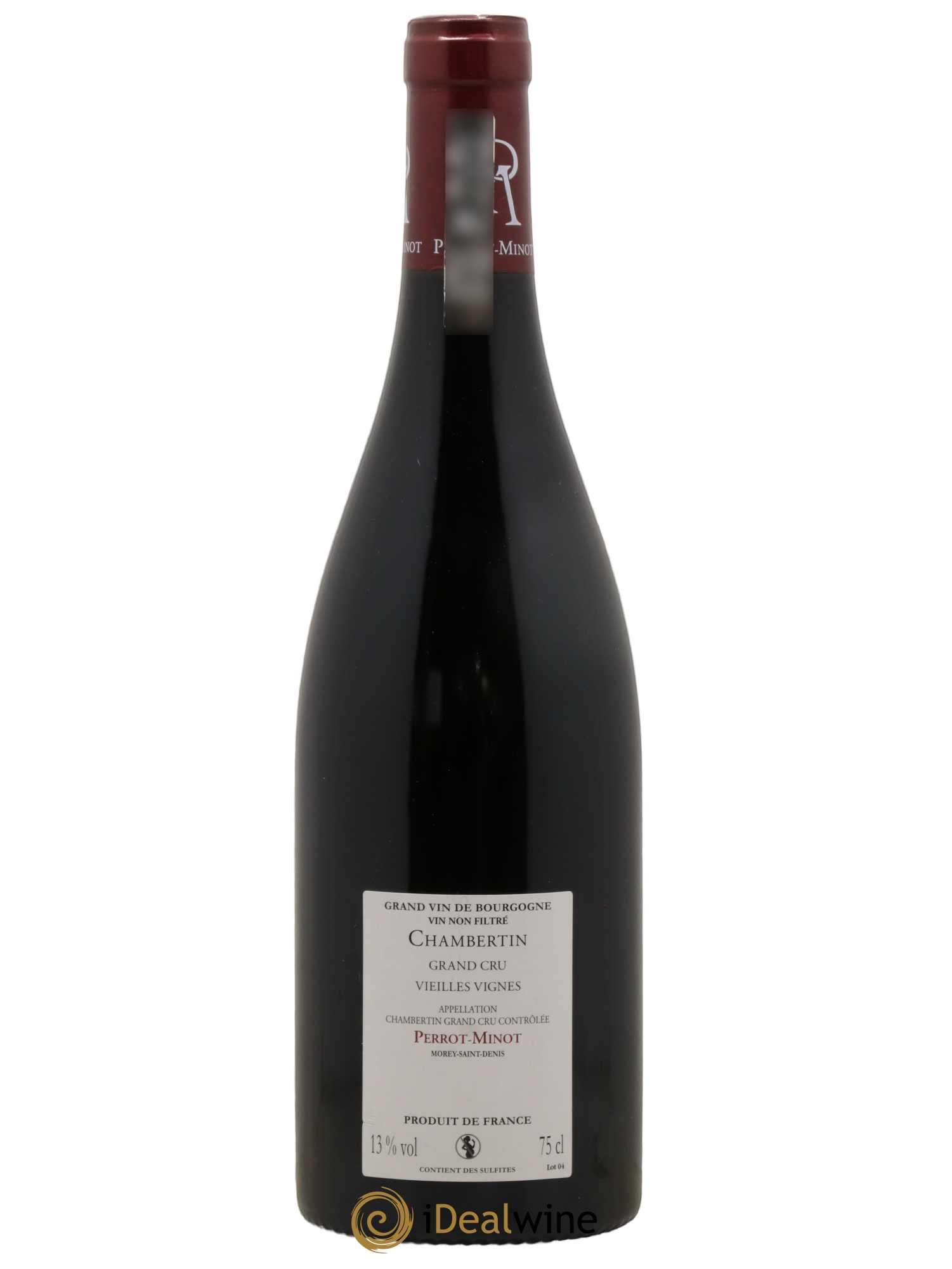 Chambertin Grand Cru Vieilles vignes Perrot-Minot 2014 - Lot de 1 bouteille - 1