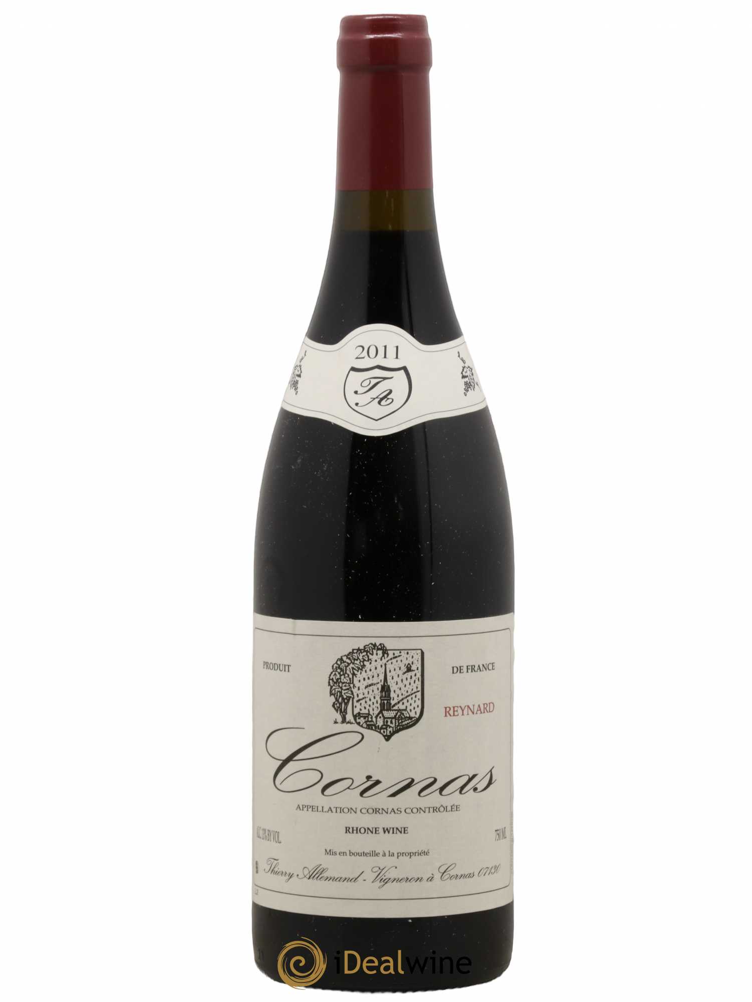 Cornas Reynard Thierry Allemand 2011 - Lot de 1 bouteille - 0