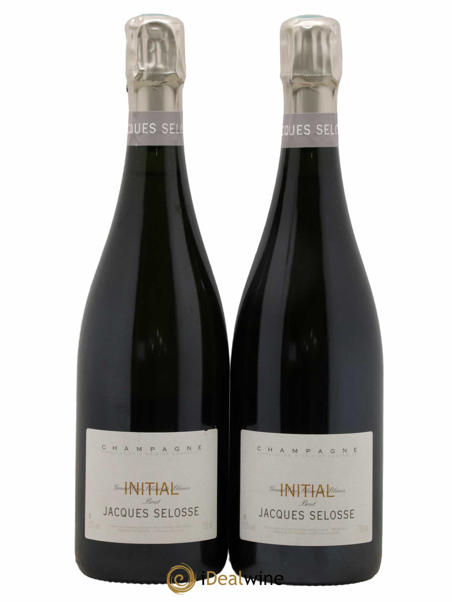 Initial Brut Jacques Selosse - Lot de 2 bouteilles - 0