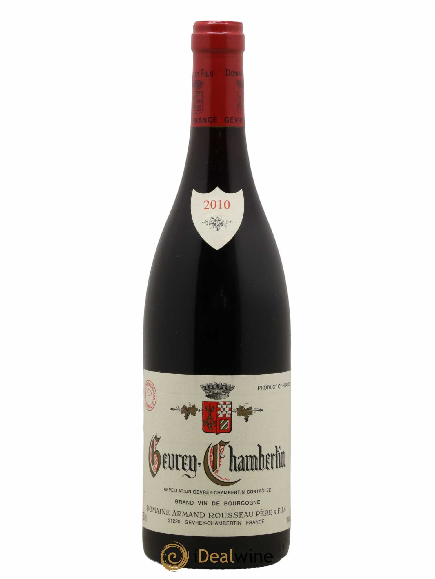 Gevrey-Chambertin Armand Rousseau (Domaine) 2010 - Lot de 1 bouteille - 0