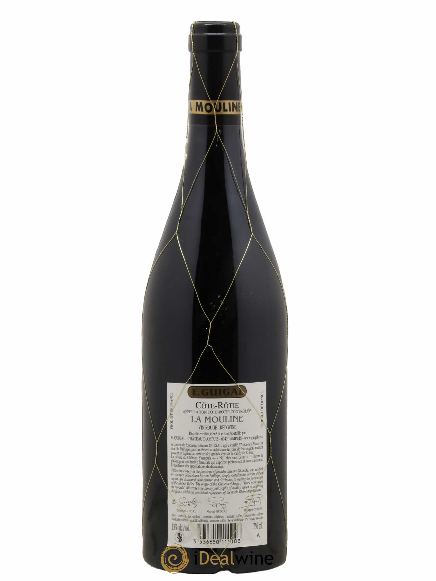 Côte-Rôtie La Mouline Guigal 2008 - Lot de 1 bouteille - 1