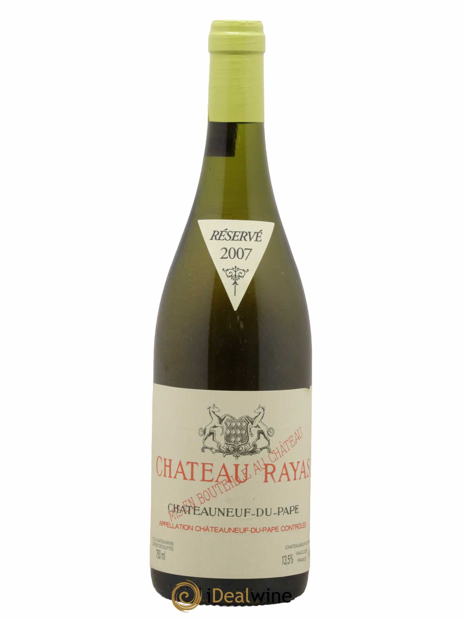 Châteauneuf-du-Pape Château Rayas Emmanuel Reynaud 2007 - Lot de 1 bouteille - 0