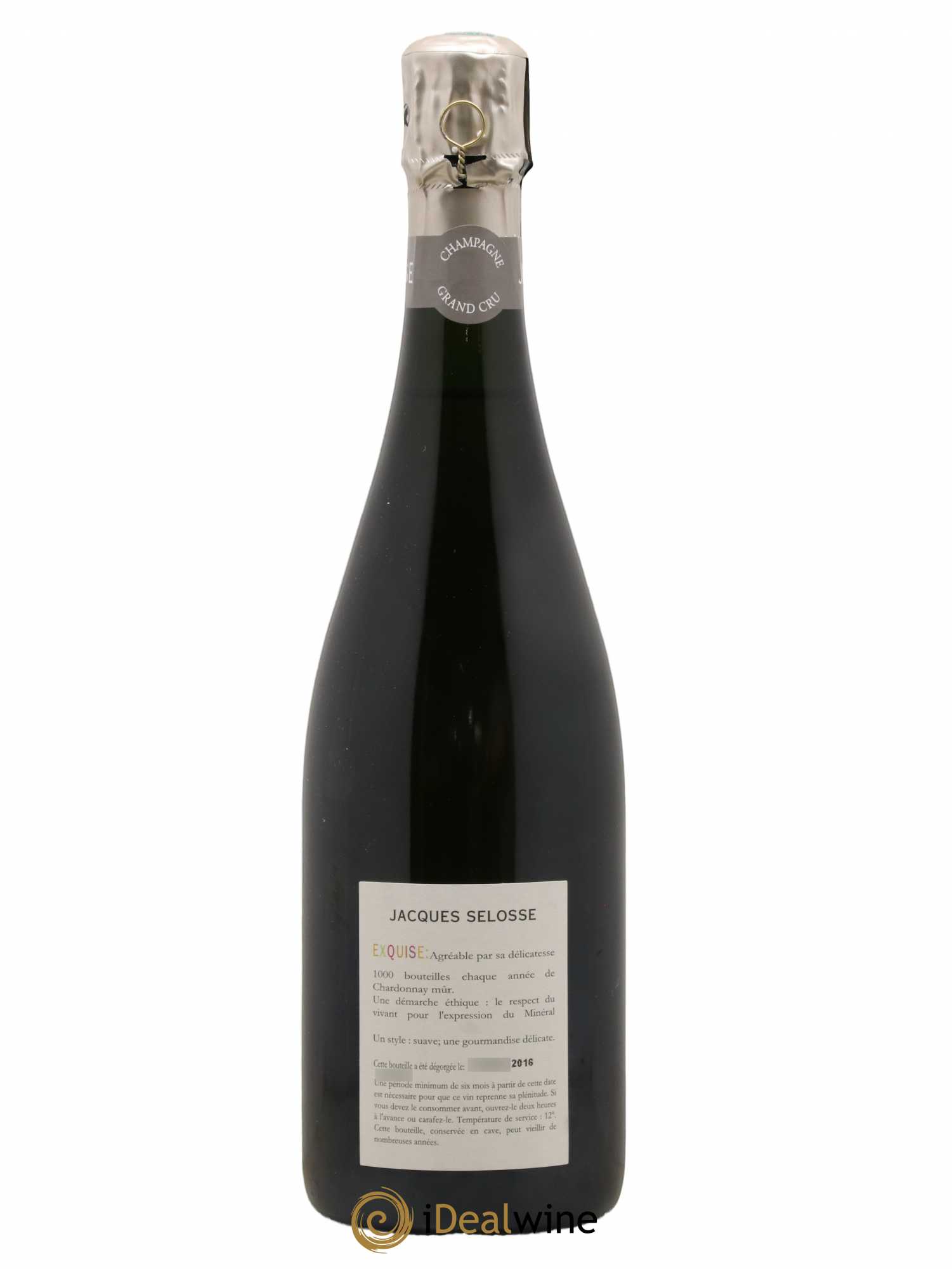 Exquise NV Jacques Selosse - Lot de 1 bouteille - 1