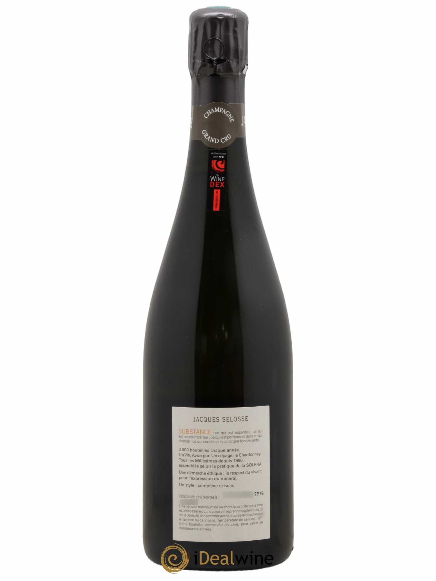Substance Jacques Selosse - Lot de 1 bouteille - 1