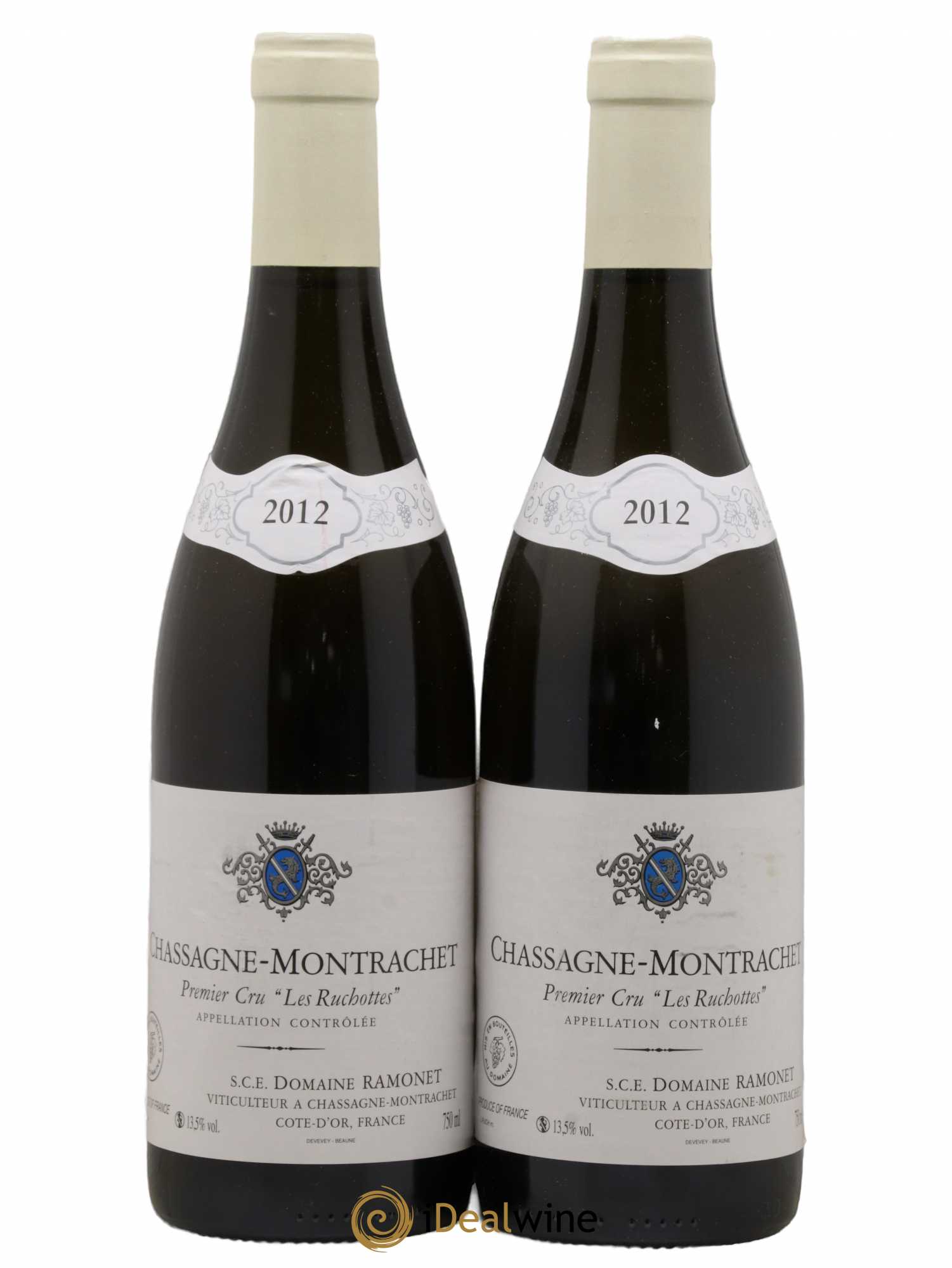 Chassagne-Montrachet 1er Cru Les Ruchottes Ramonet (Domaine) 2012 - Lot de 2 bouteilles - 0