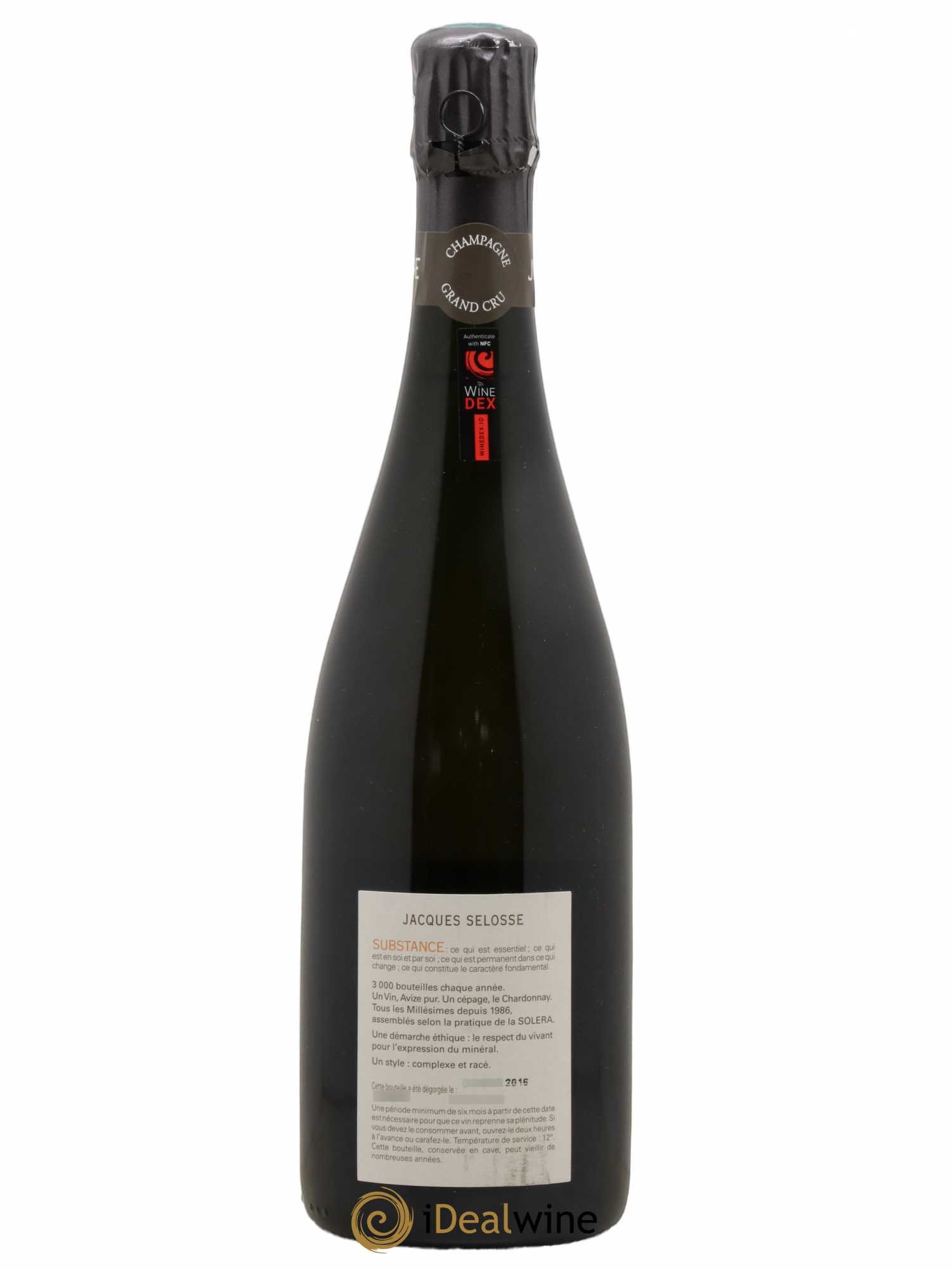 Substance Jacques Selosse - Lot de 1 bouteille - 1