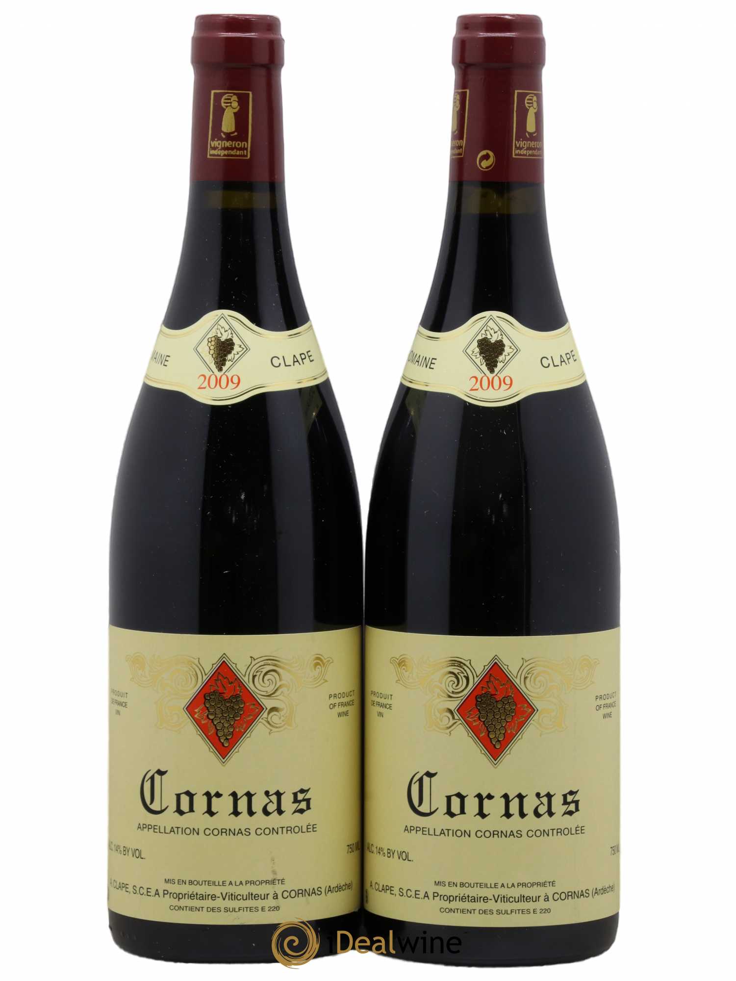 Cornas Auguste Clape 2009 - Lot de 2 bouteilles - 0