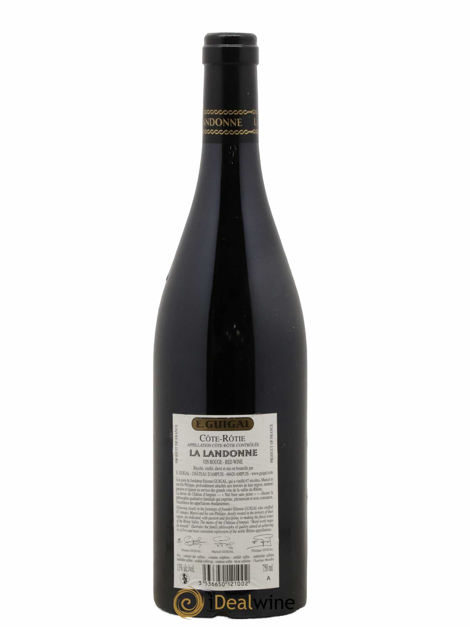 Côte-Rôtie La Landonne Guigal 2008 - Lot de 1 bouteille - 1