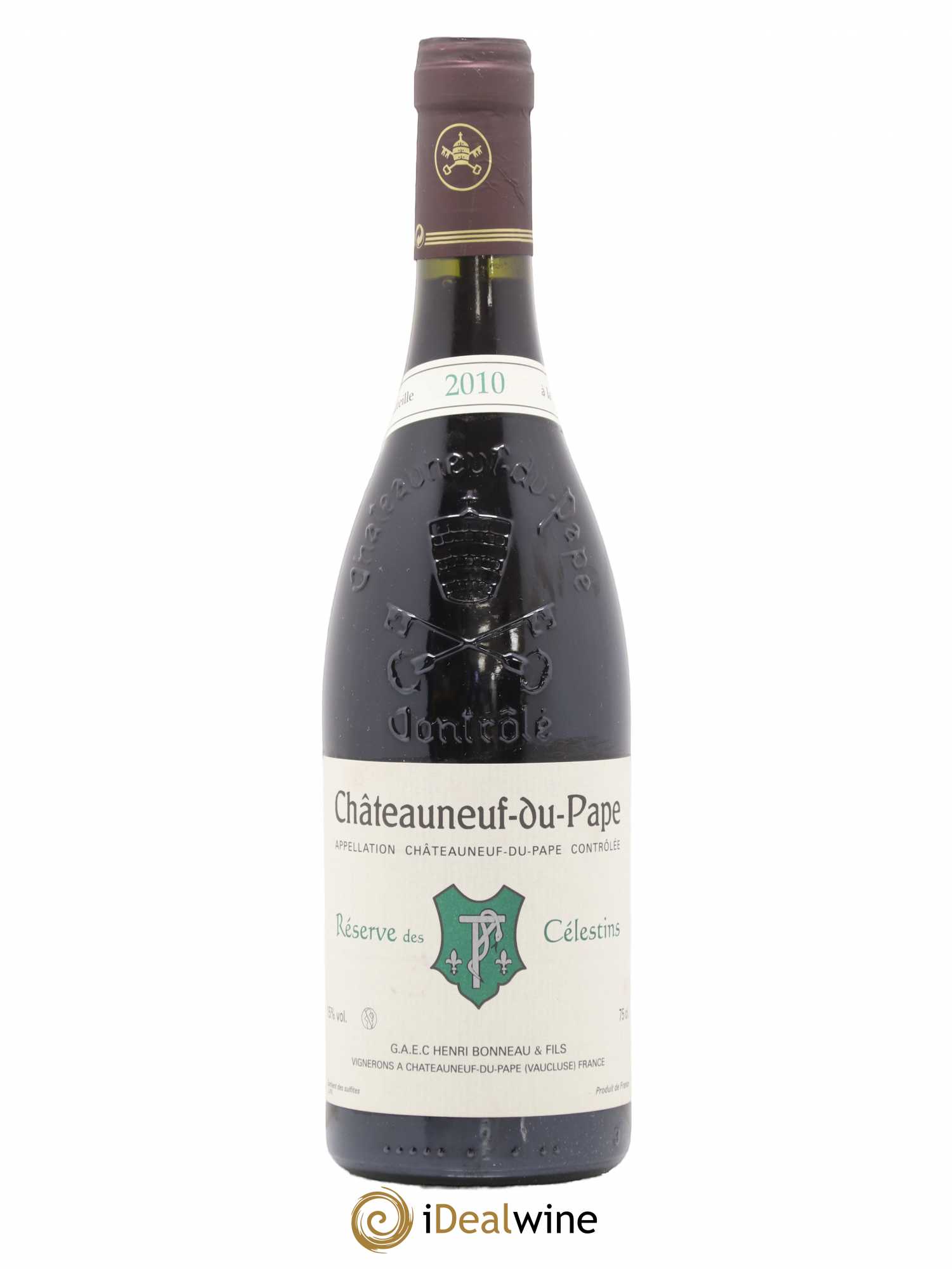 Châteauneuf-du-Pape Réserve des Célestins Henri Bonneau & Fils 2010 - Lot de 1 bouteille - 0
