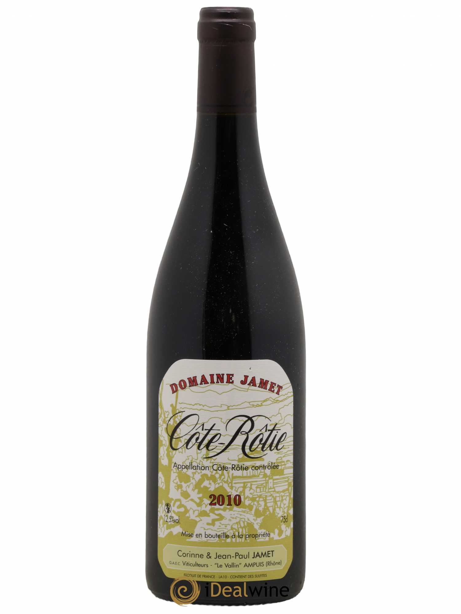Côte-Rôtie Jamet (Domaine) 2010 - Lot de 1 bouteille - 0