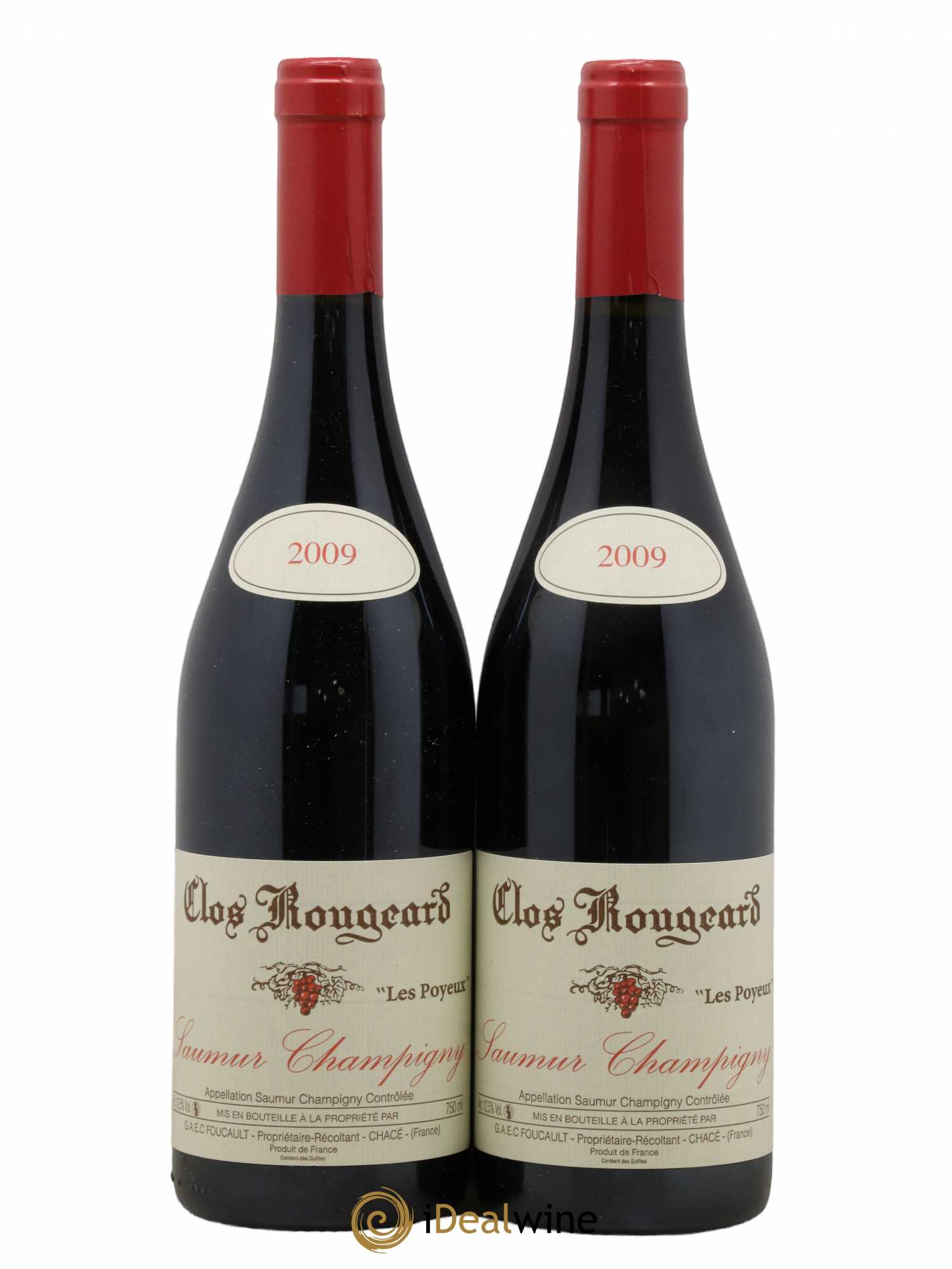 Saumur-Champigny Les Poyeux Clos Rougeard 2009 - Lot de 2 bouteilles - 0