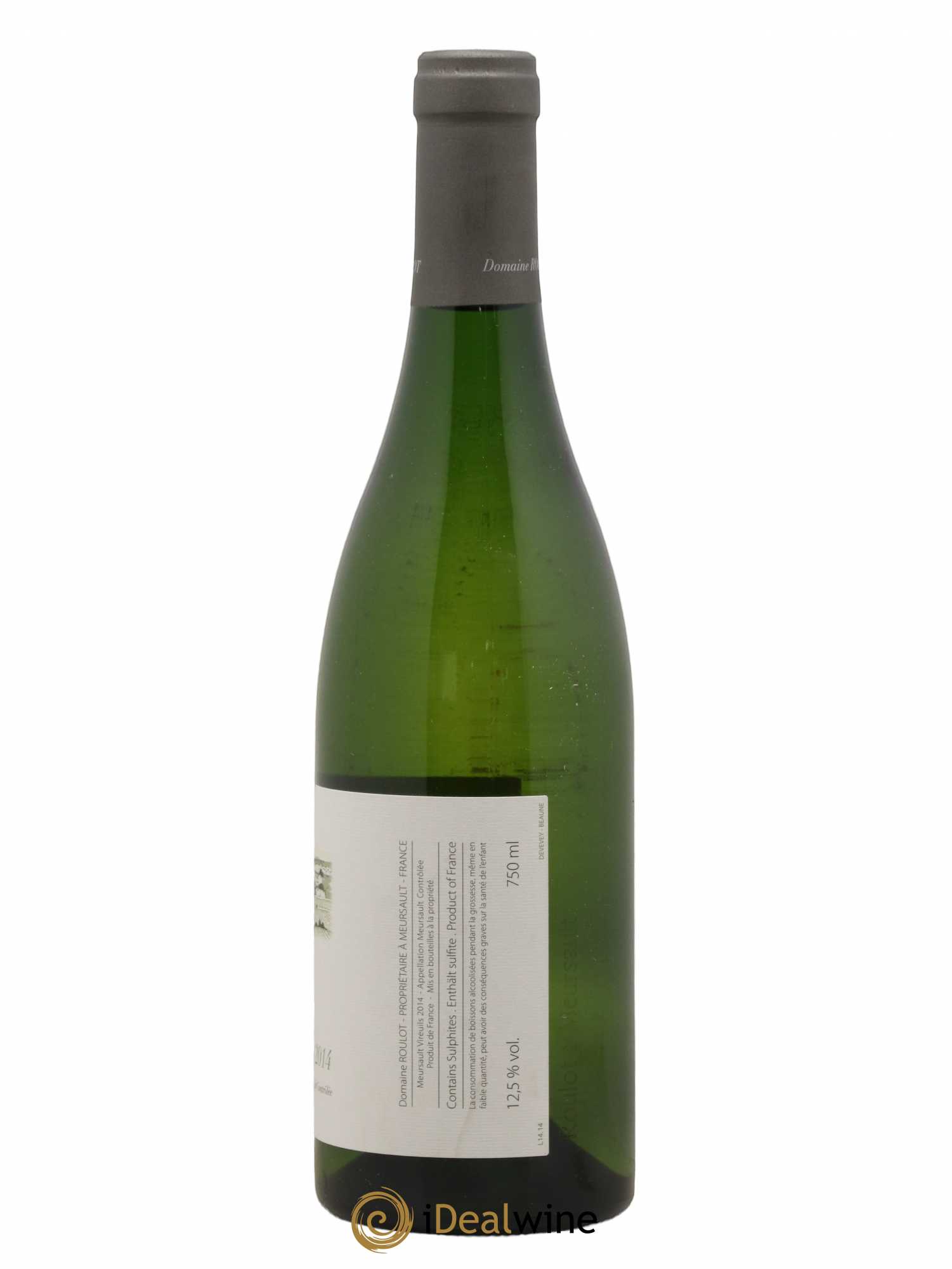 Meursault Les Vireuils Roulot (Domaine) 2014 - Lot de 1 bouteille - 1