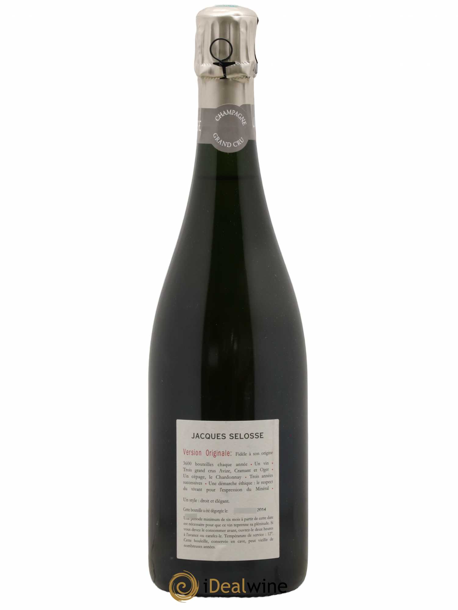 Version Originale Jacques Selosse - Lot de 1 bouteille - 1