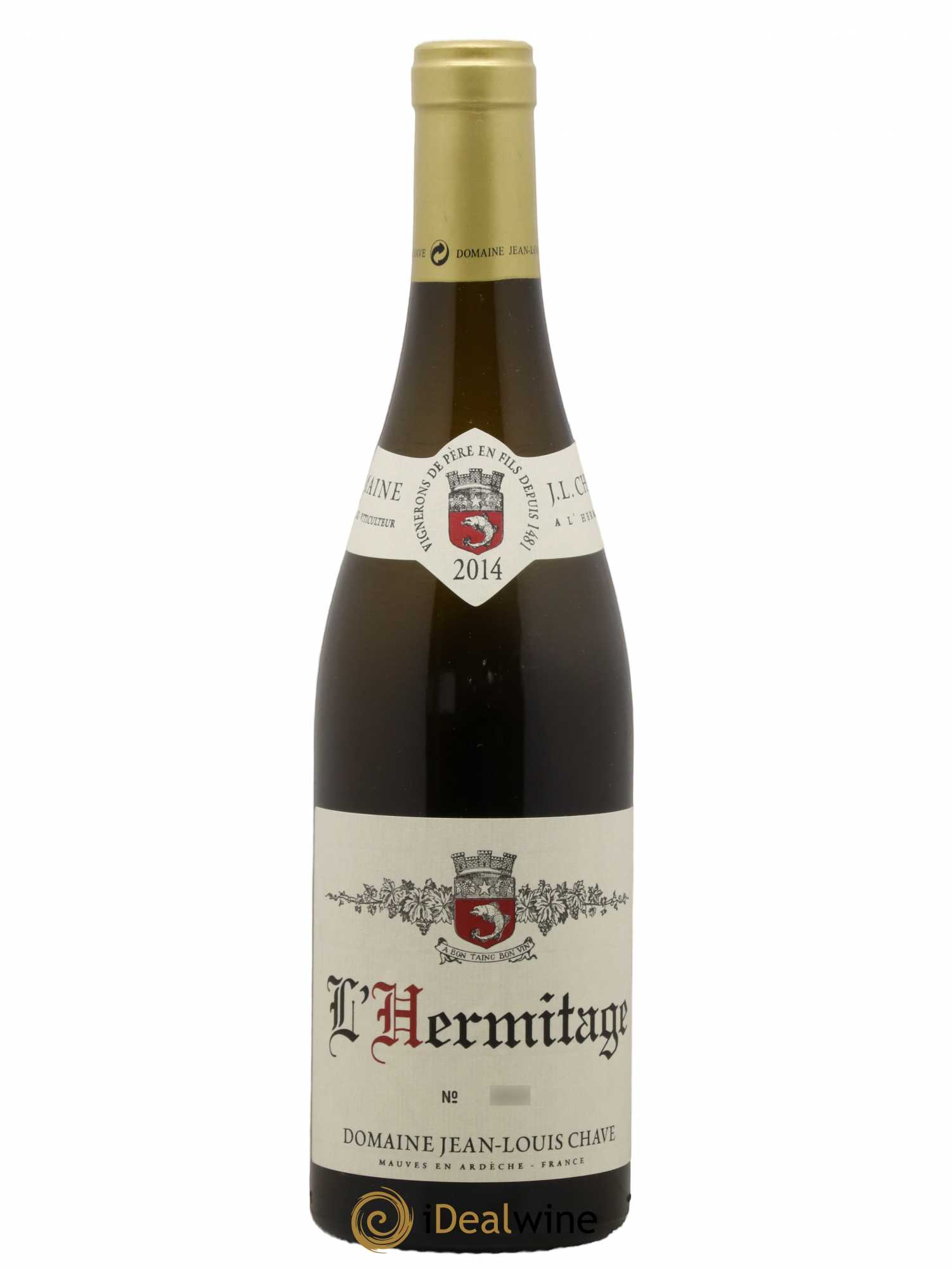 Hermitage Jean-Louis Chave 2014 - Lot de 1 bouteille - 0