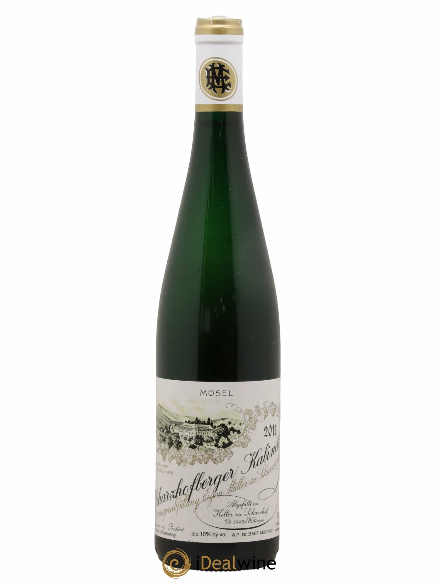 Riesling Scharzhofberger Kabinett Egon Muller 2011 - Lot de 1 bouteille - 0