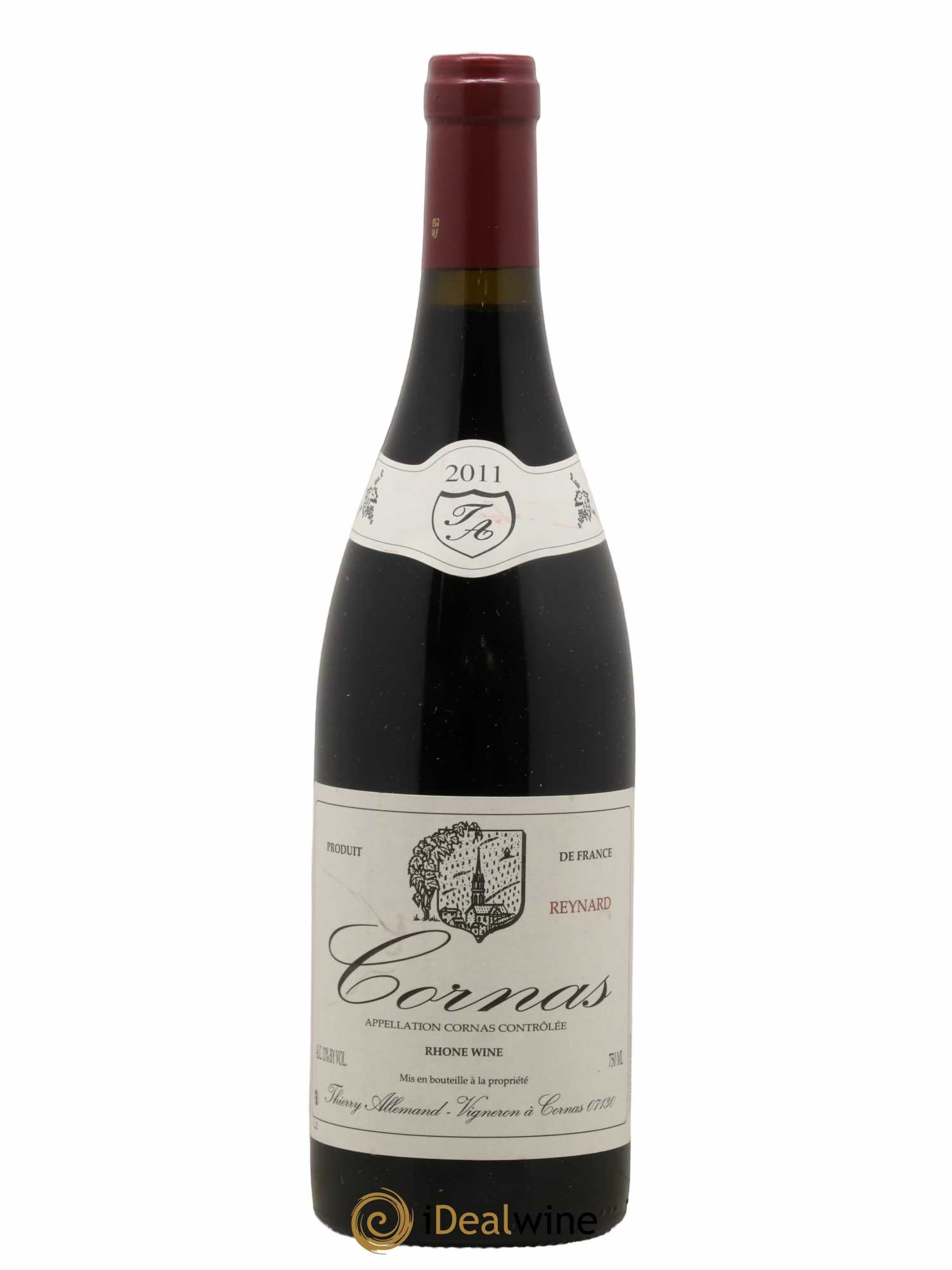 Cornas Reynard Thierry Allemand 2011 - Lot de 1 bouteille - 0