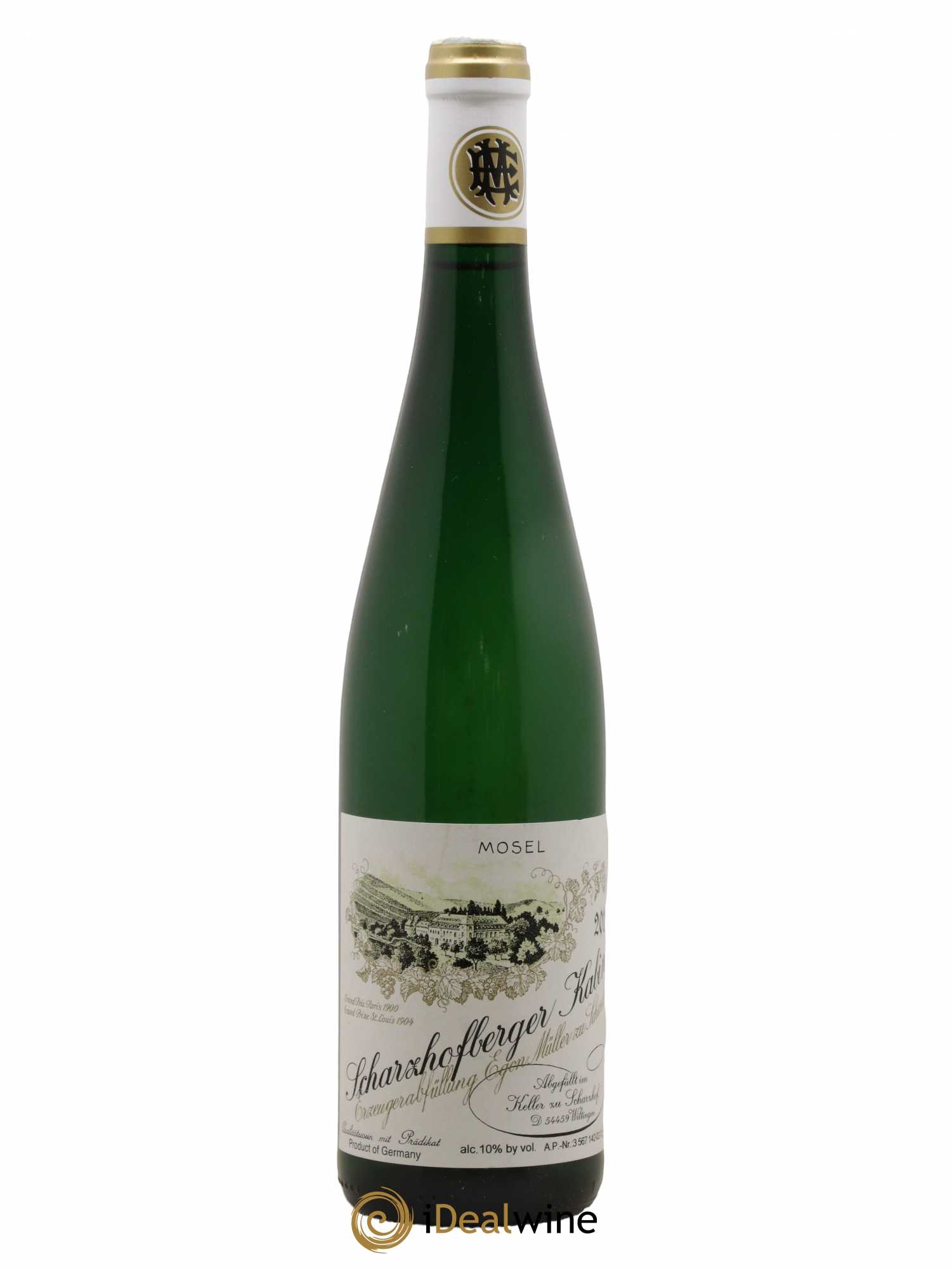 Riesling Scharzhofberger Kabinett Egon Muller 2011 - Lot de 1 bouteille - 1