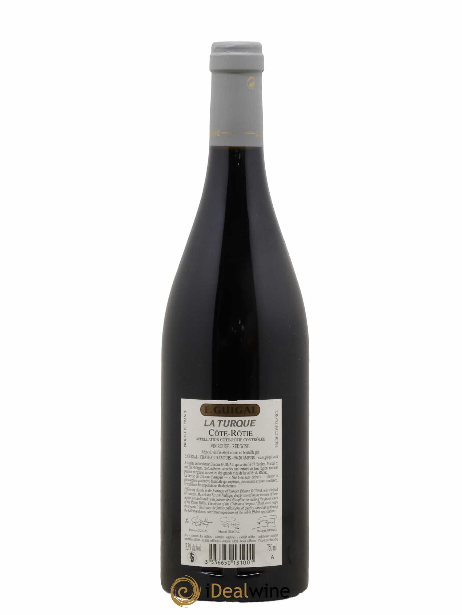 Côte-Rôtie La Turque Guigal 2014 - Lot de 1 bouteille - 1