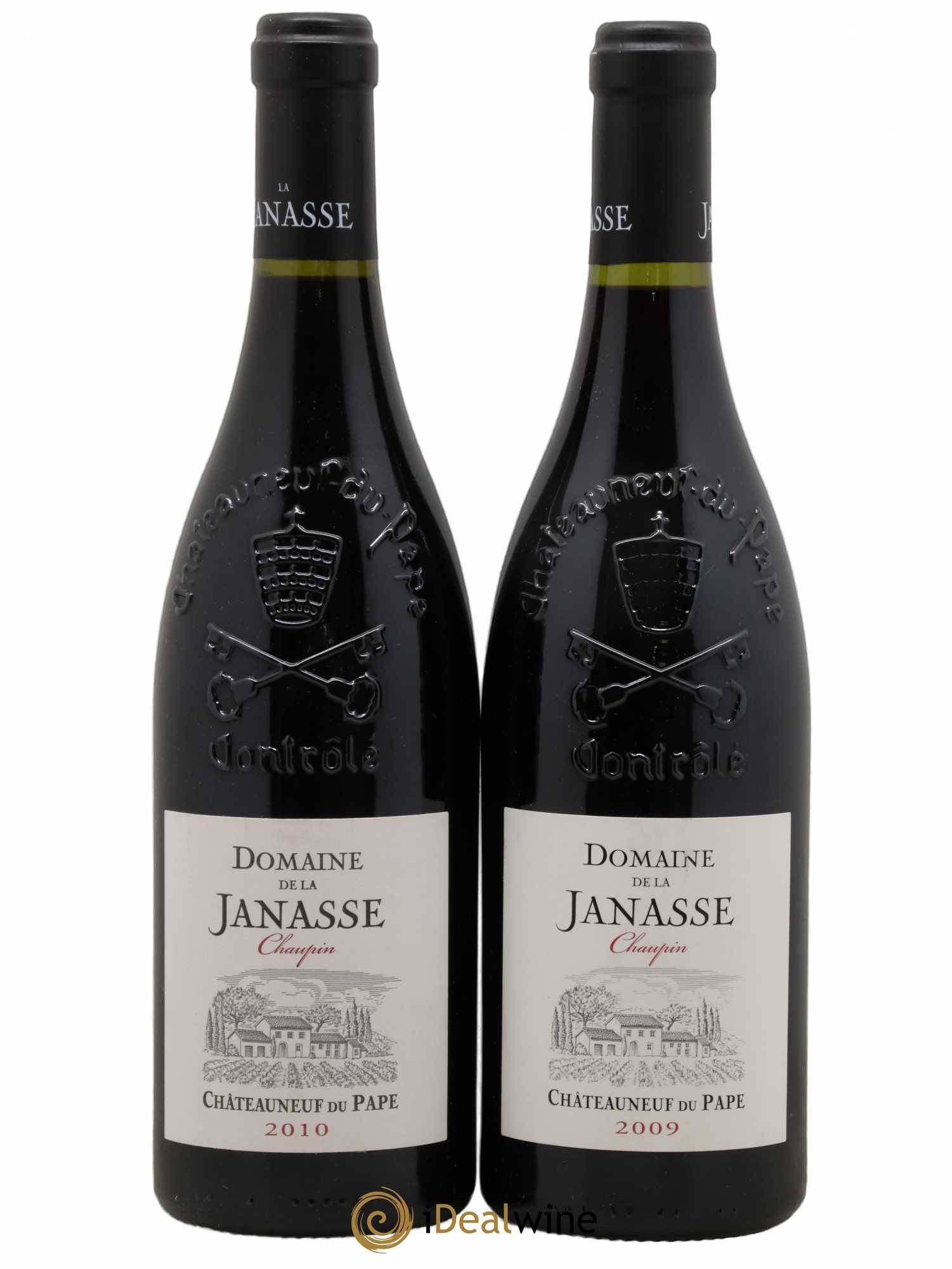 Châteauneuf-du-Pape Cuvée Chaupin La Janasse (Domaine de) 2010 - Lot de 2 bouteilles - 0