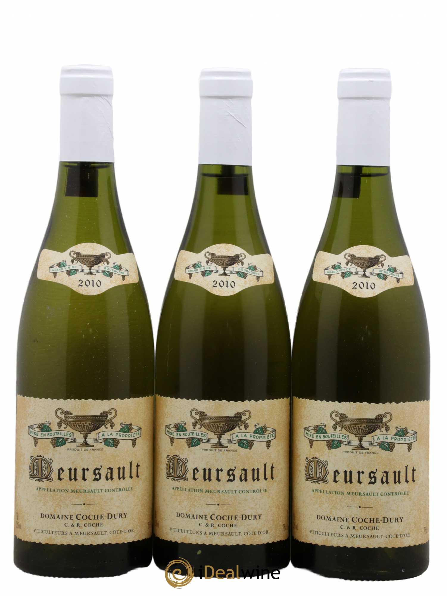 Meursault Coche Dury (Domaine) 2010 - Lot de 3 bouteilles - 0