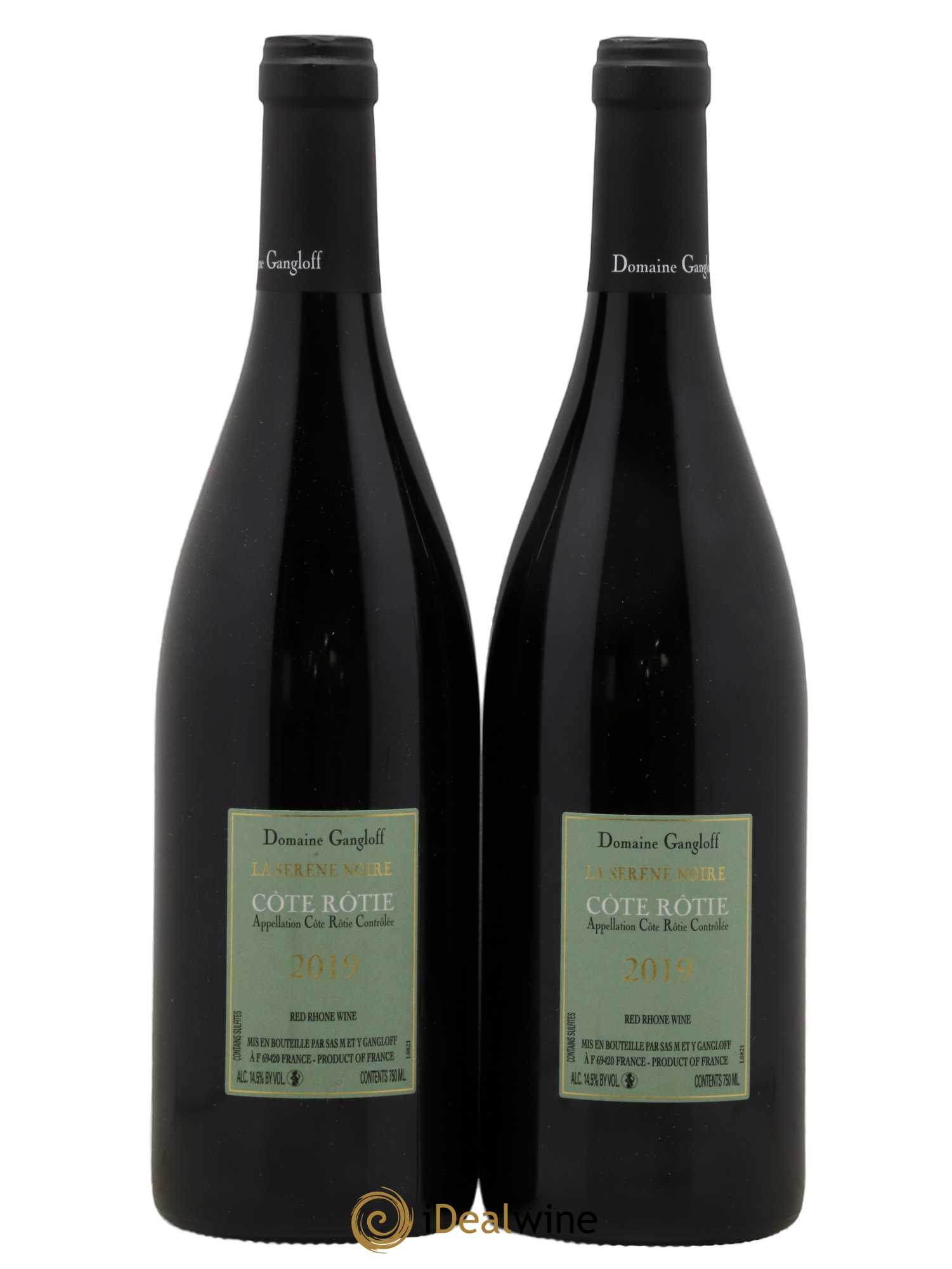 Côte-Rôtie La Sereine Noire Gangloff (Domaine) 2019 - Lot de 2 bouteilles - 1