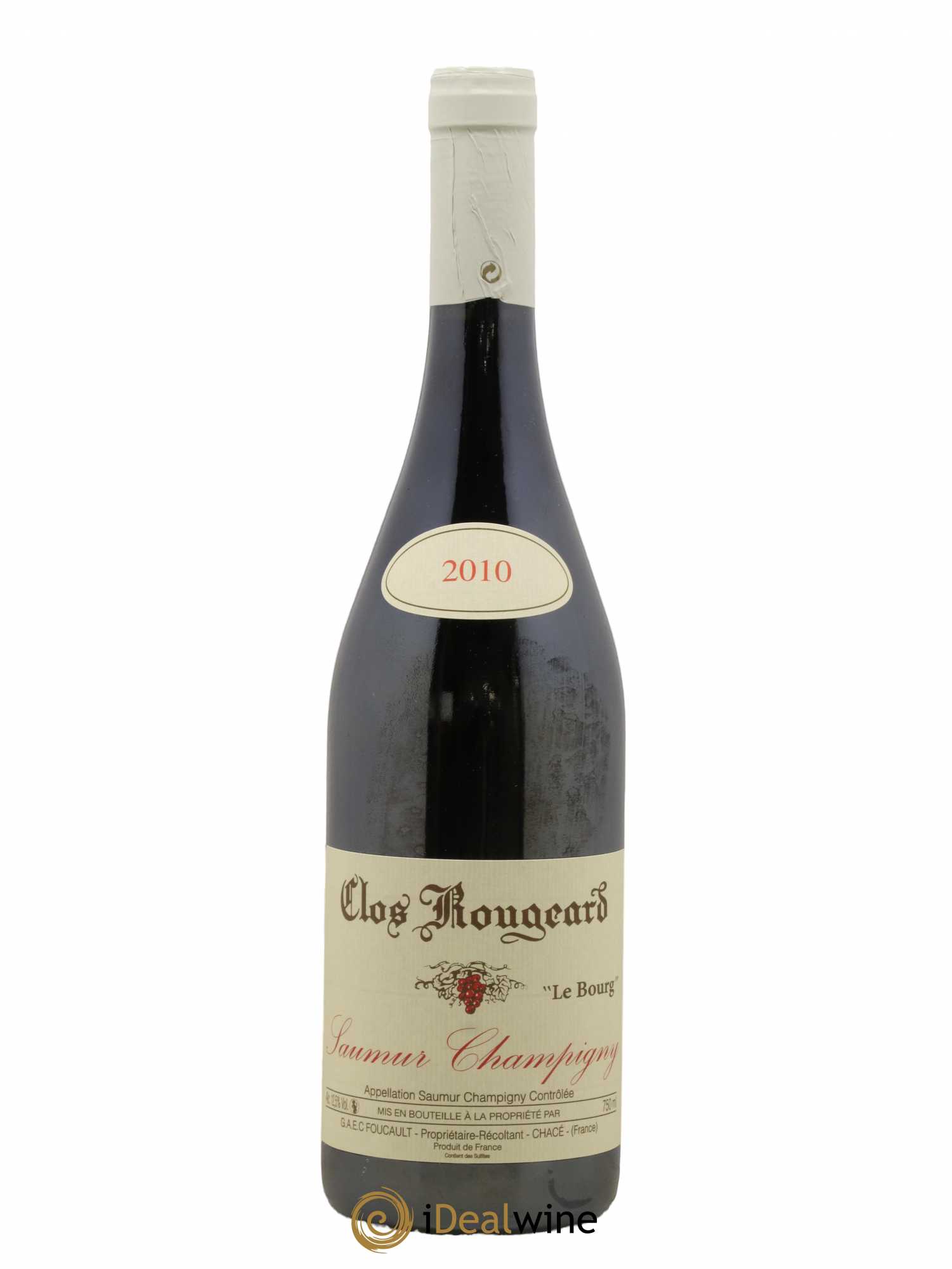 Saumur-Champigny Le Bourg Clos Rougeard 2010 - Lot de 1 bouteille - 0