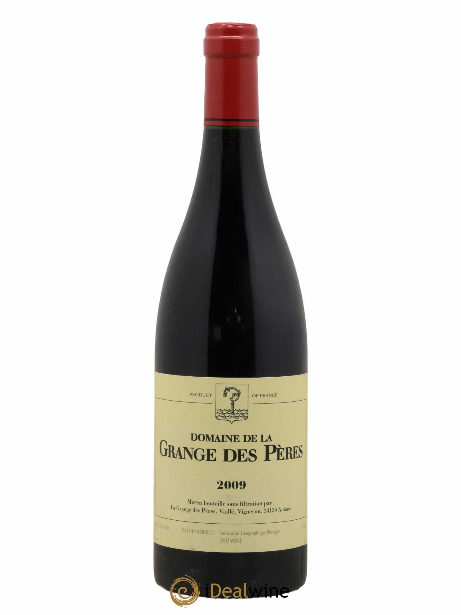 Pays d'Hérault Grange des Pères Laurent Vaillé 2009 - Lotto di 1 bottiglia - 0