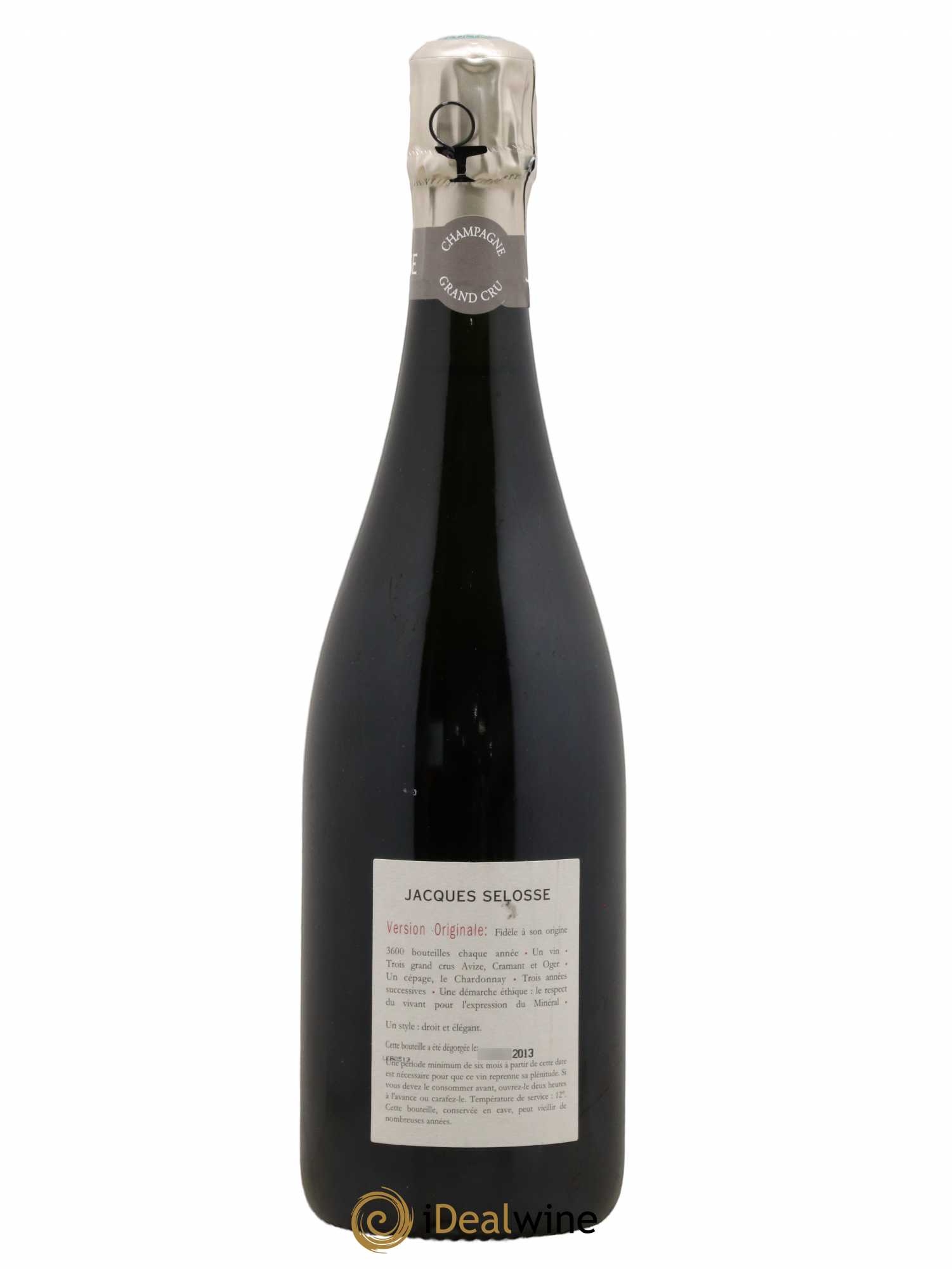Version Originale Jacques Selosse - Lot de 1 bouteille - 1