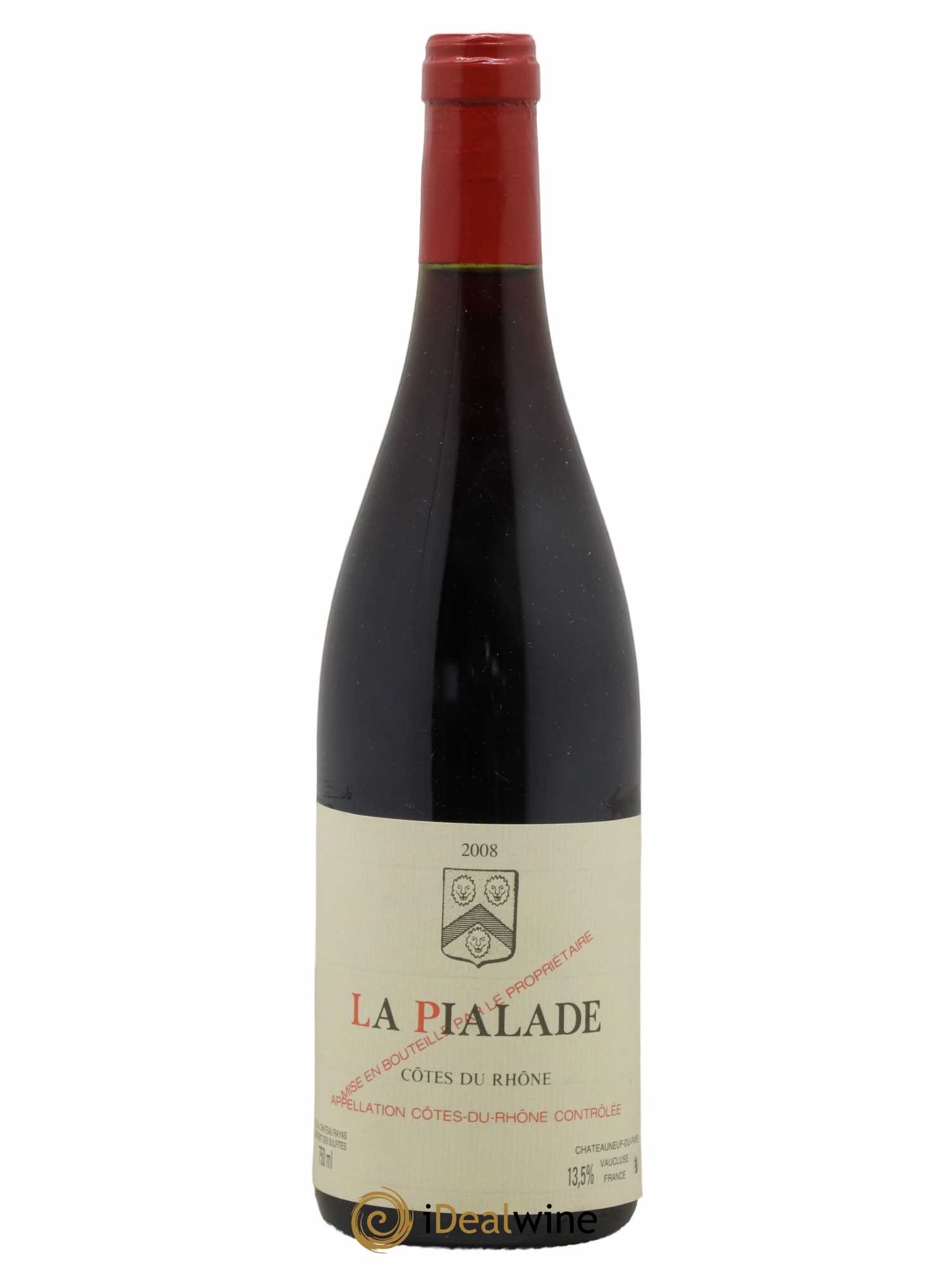Côtes-du-Rhône La Pialade Emmanuel Reynaud 2008 - Lot de 1 bouteille - 0