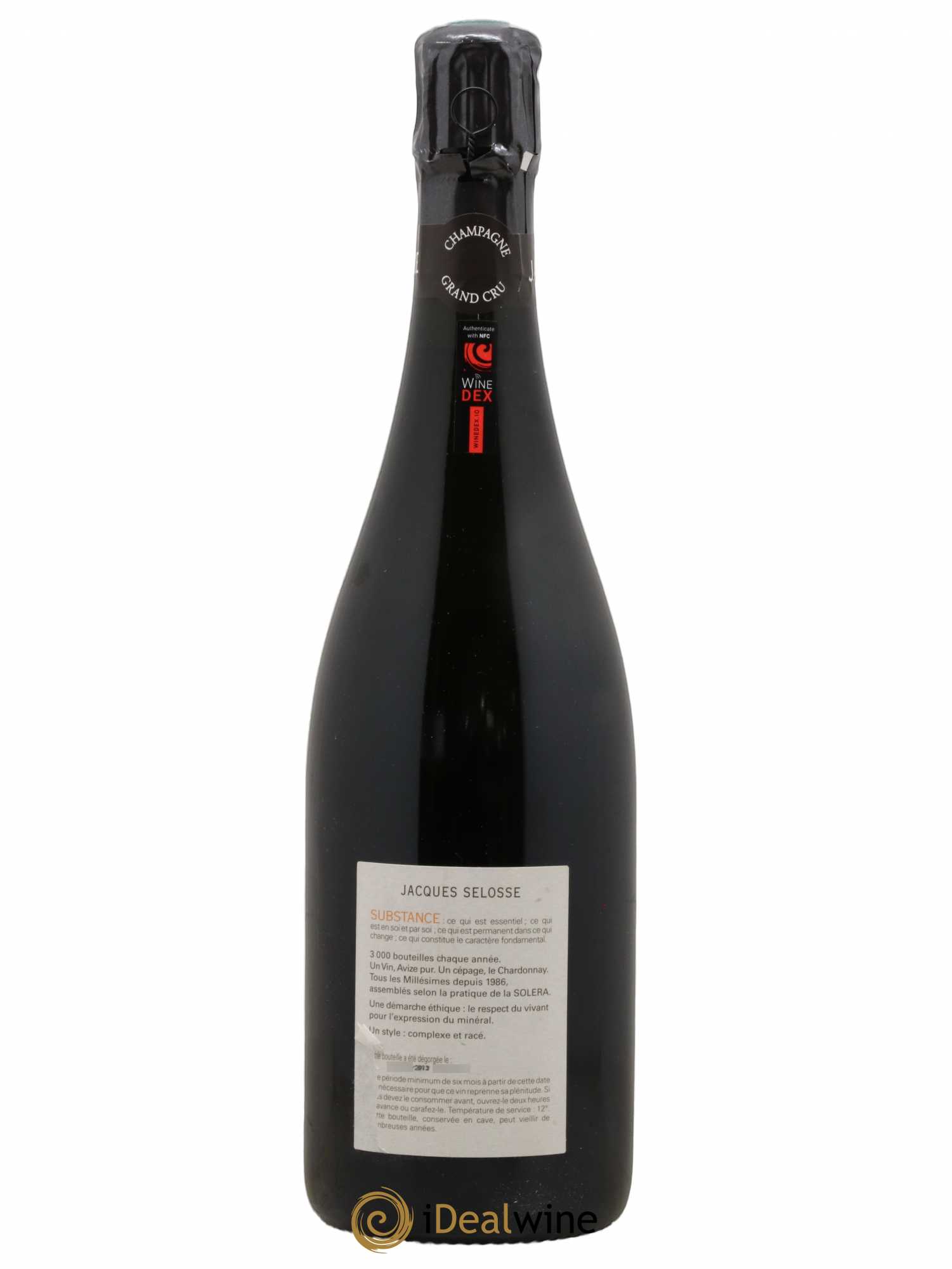 Substance Jacques Selosse - Lot de 1 bouteille - 1