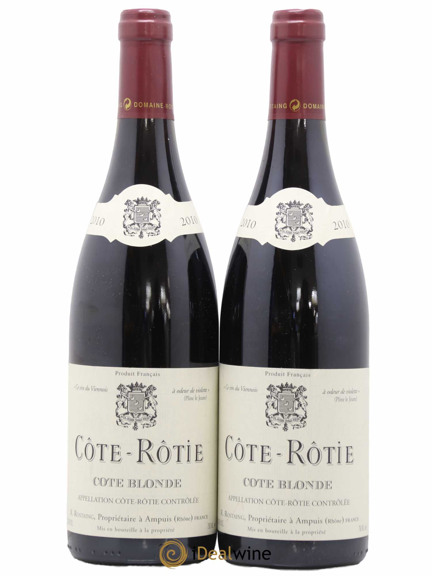 Côte-Rôtie Côte Blonde René Rostaing 2010 - Posten von 2 Flaschen - 0