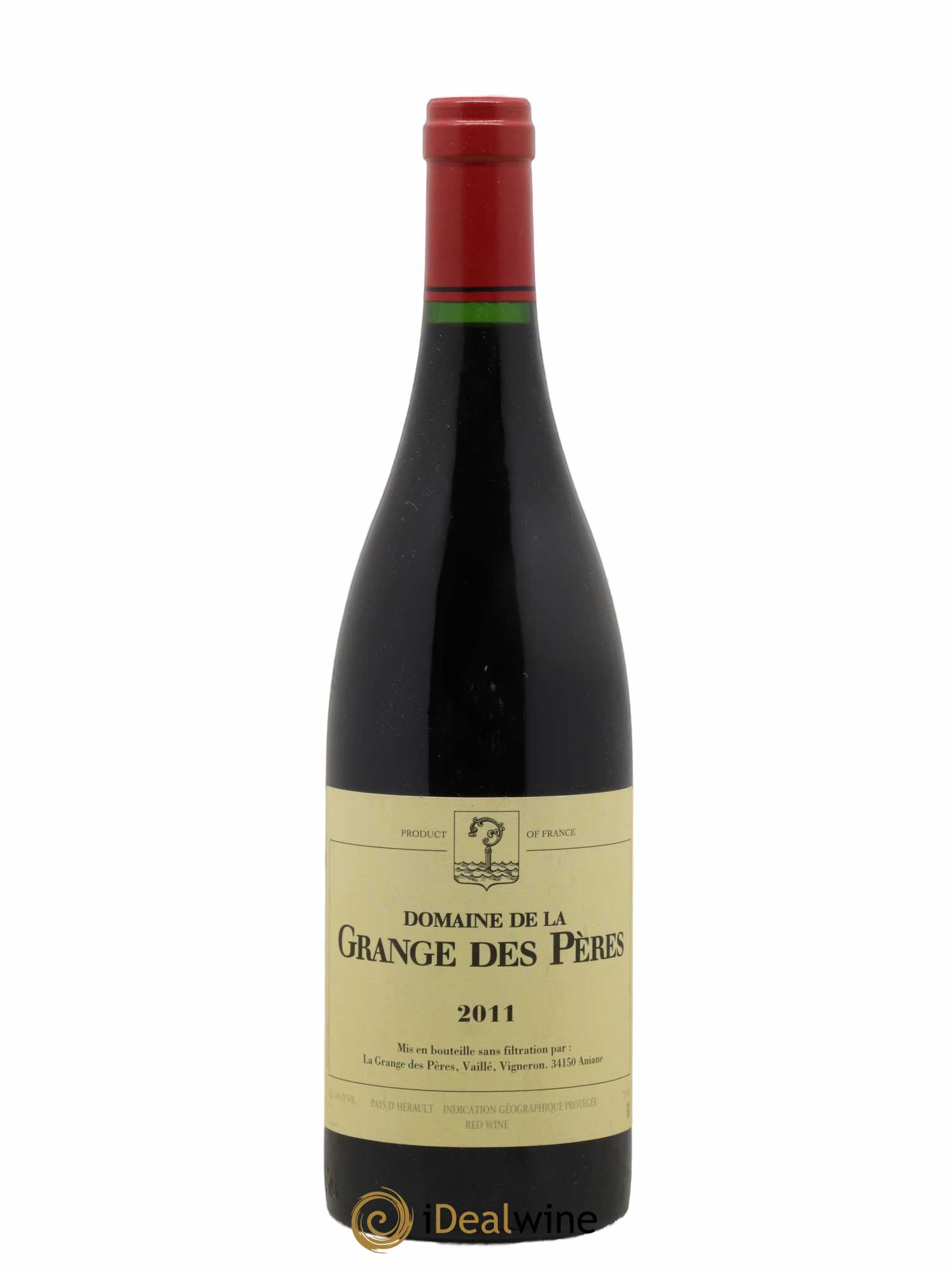 Pays d'Hérault Grange des Pères Laurent Vaillé 2011 - Lot de 1 bouteille - 0