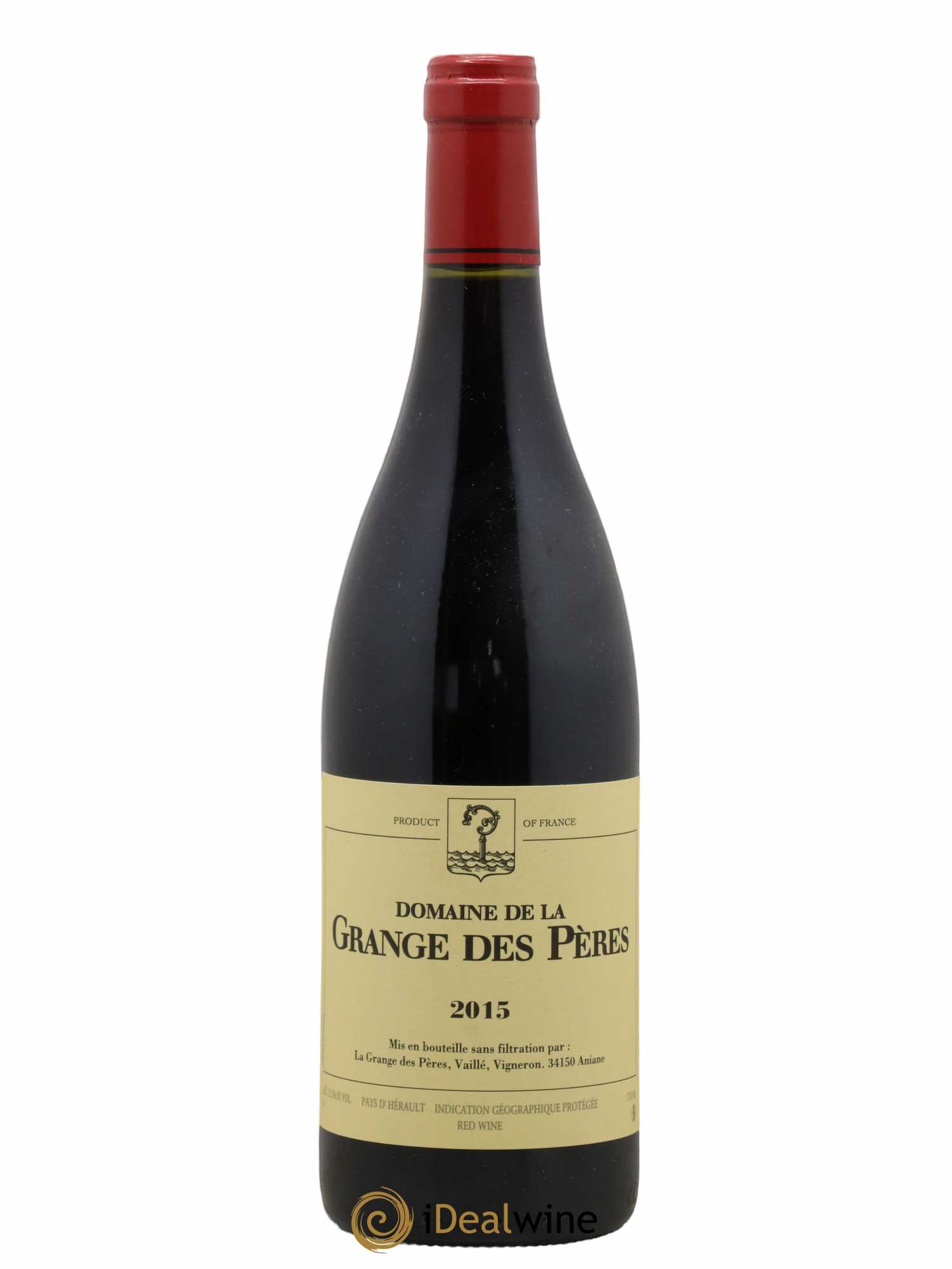Pays d'Hérault Grange des Pères Laurent Vaillé 2015 - Lot de 1 bouteille - 0