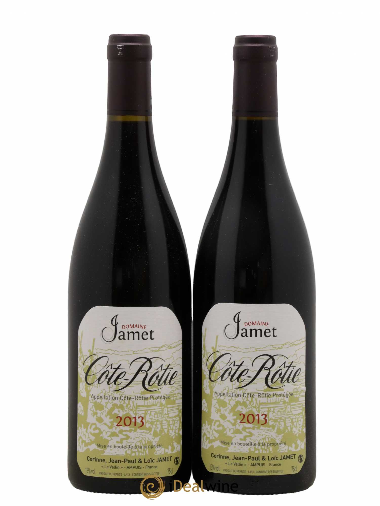 Côte-Rôtie Jamet (Domaine) 2013 - Lot de 2 bouteilles - 0