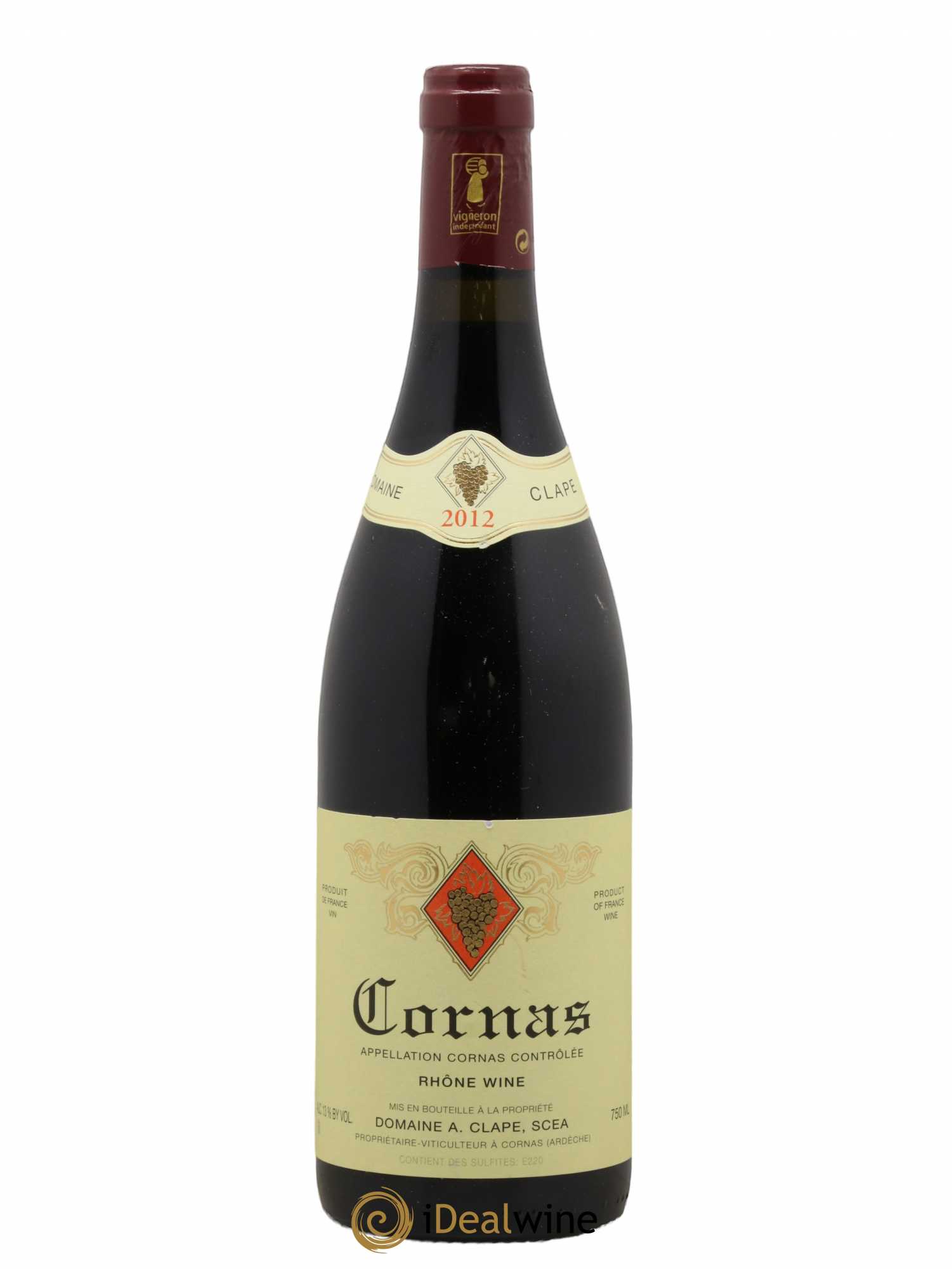 Cornas Auguste Clape 2012 - Lot de 1 bouteille - 0