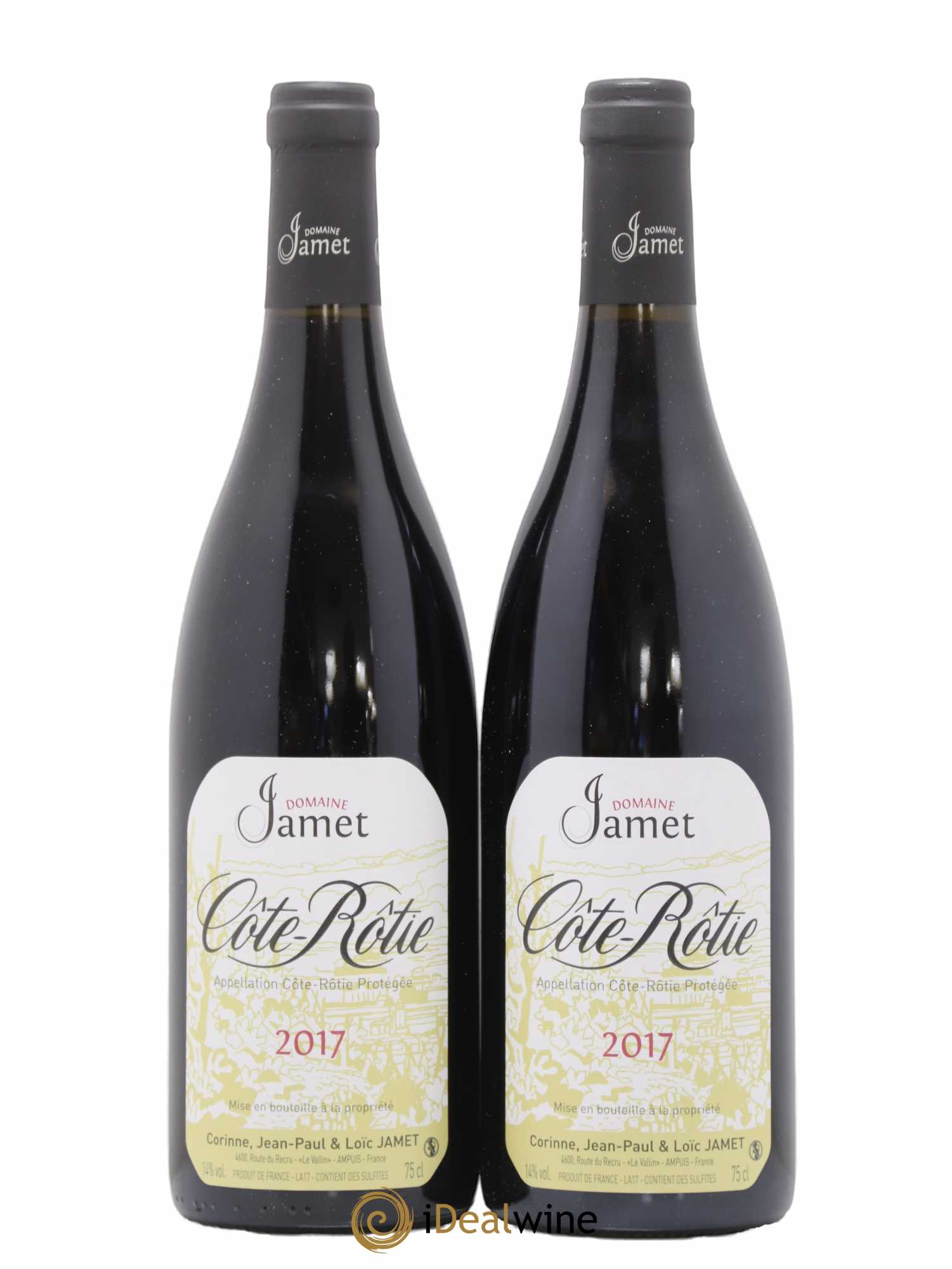 Côte-Rôtie Jamet (Domaine) 2017 - Lot de 2 bouteilles - 0