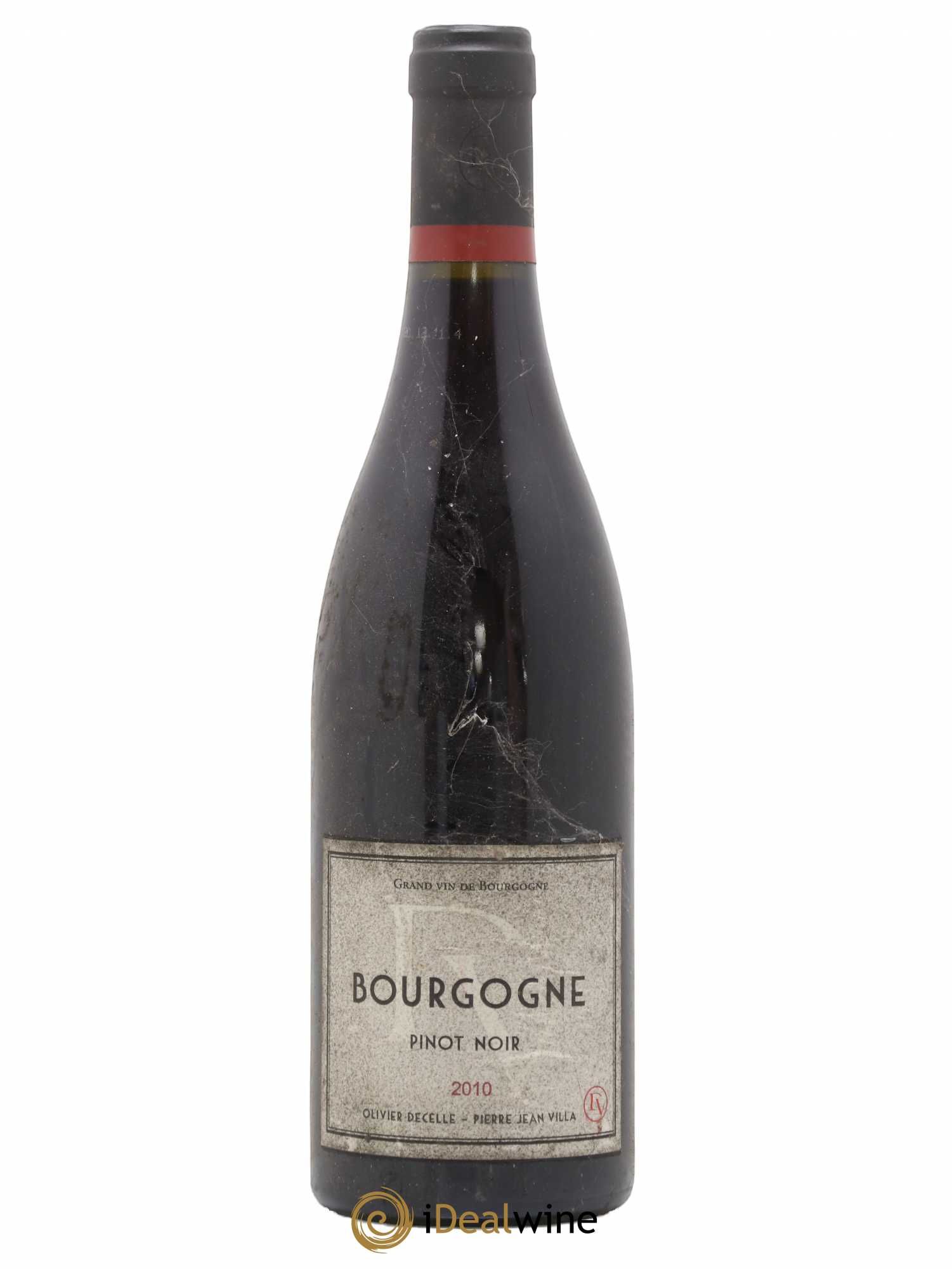 Bourgogne Pinot Noir Olivier Decelle & Pierre Jean Villa 2010 - Posten von 1 Flasche - 0