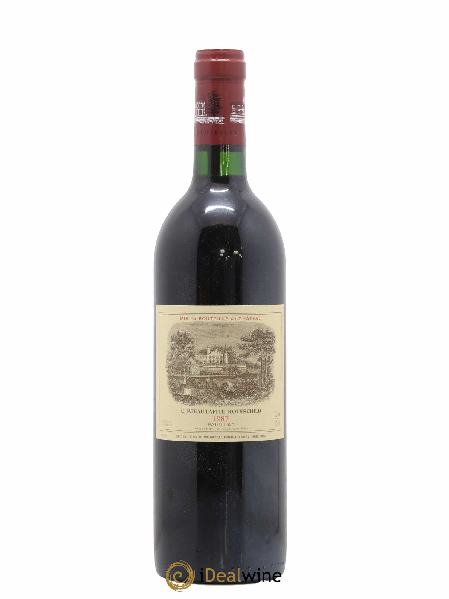 Château Lafite Rothschild 1er Grand Cru Classé 1987 - Lot de 1 bouteille - 0