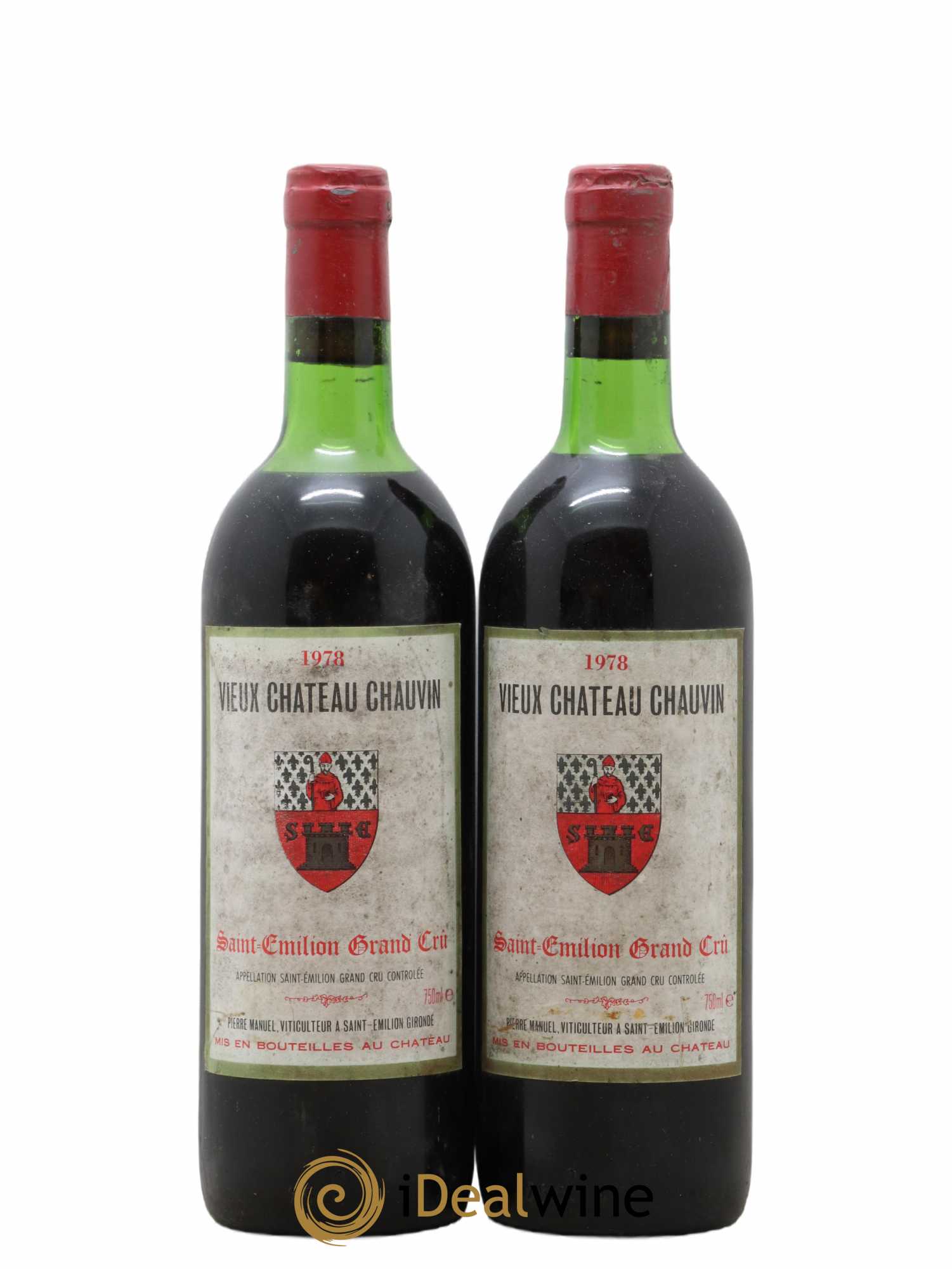 Vieux Château Chauvin 1978 - Lot de 2 bouteilles - 0