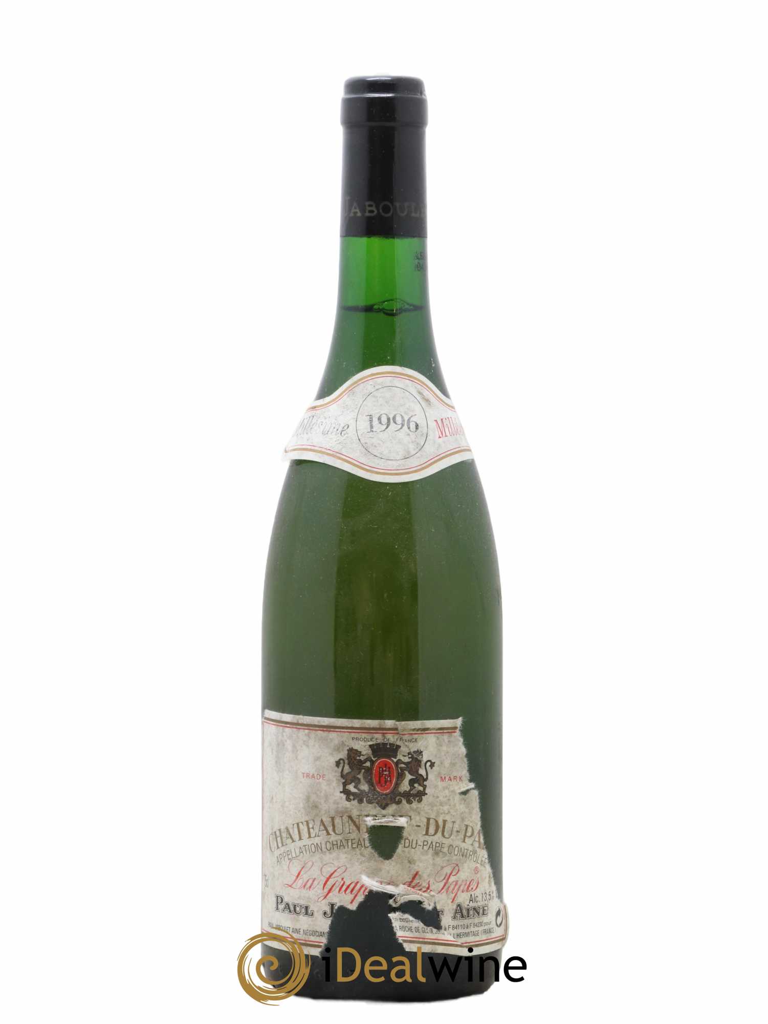 Châteauneuf-du-Pape La Grappe Des Papes Paul Jaboulet Aine 1996 - Posten von 1 Flasche - 0