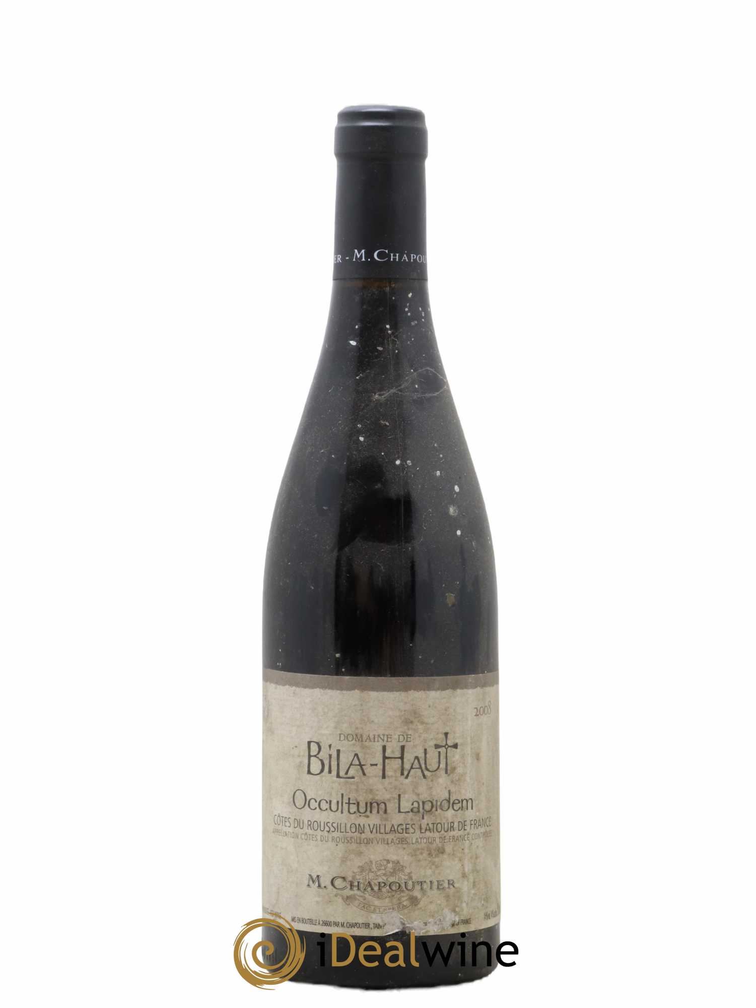 Côtes du Roussillon Villages Latour de France Bila-Haut (Domaine) Occultum Lapidem Chapoutier 2008 - Lot of 1 bottle - 0