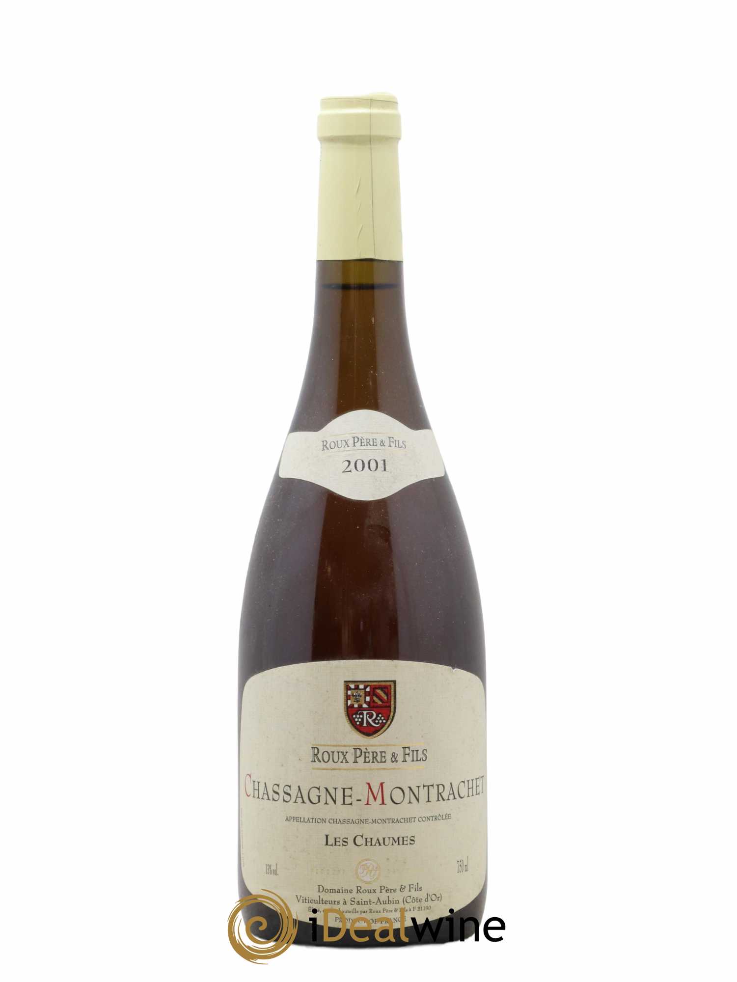 Chassagne-Montrachet Les Chaumes Roux Pere & Fils 2001 - Lot de 1 bouteille - 0